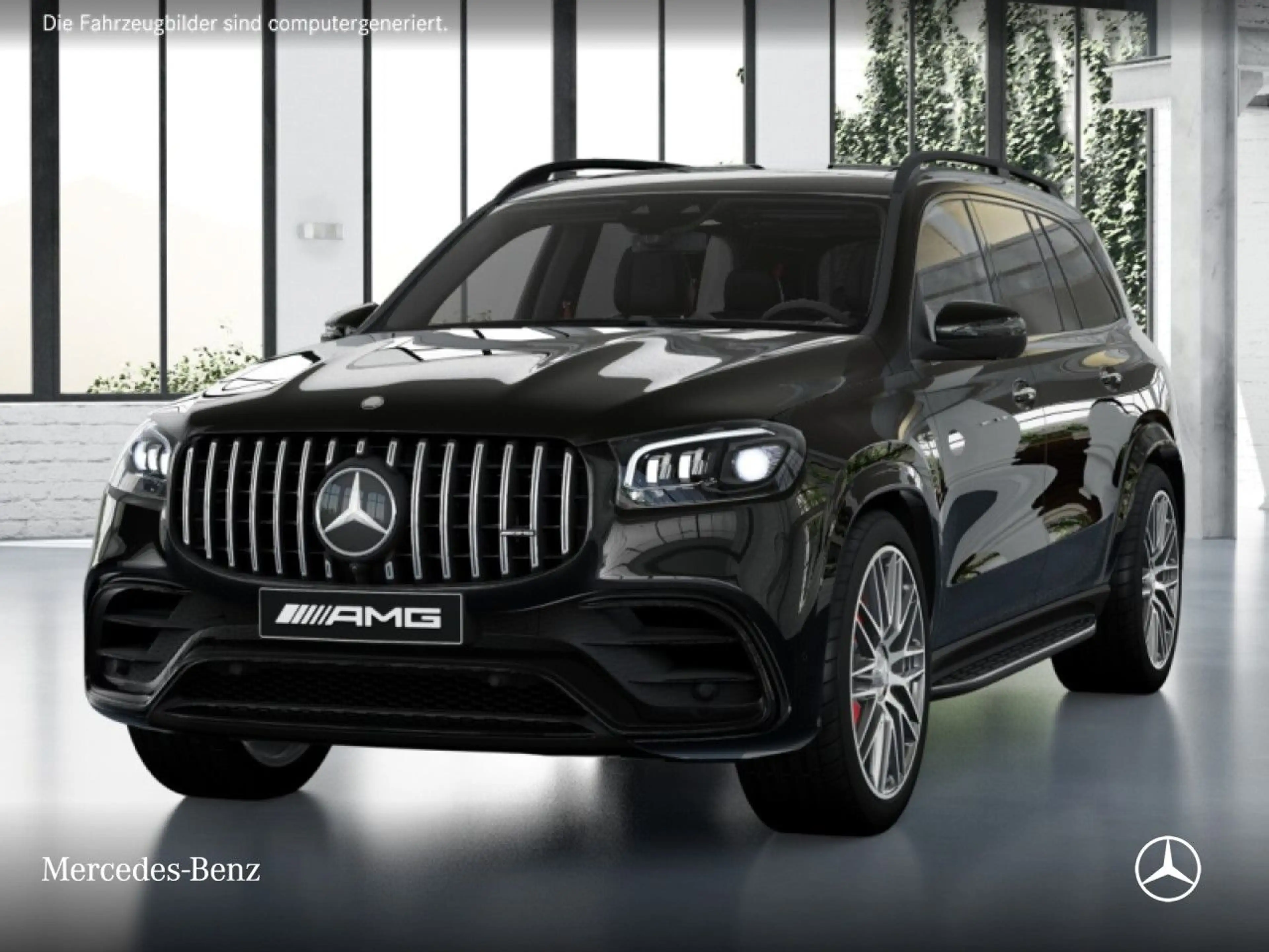 Mercedes-Benz GLS 63 AMG GLS 63 4M NIGHT+PANO+360+AHK+MULTIBEAM+STHZG+HUD — photo 2