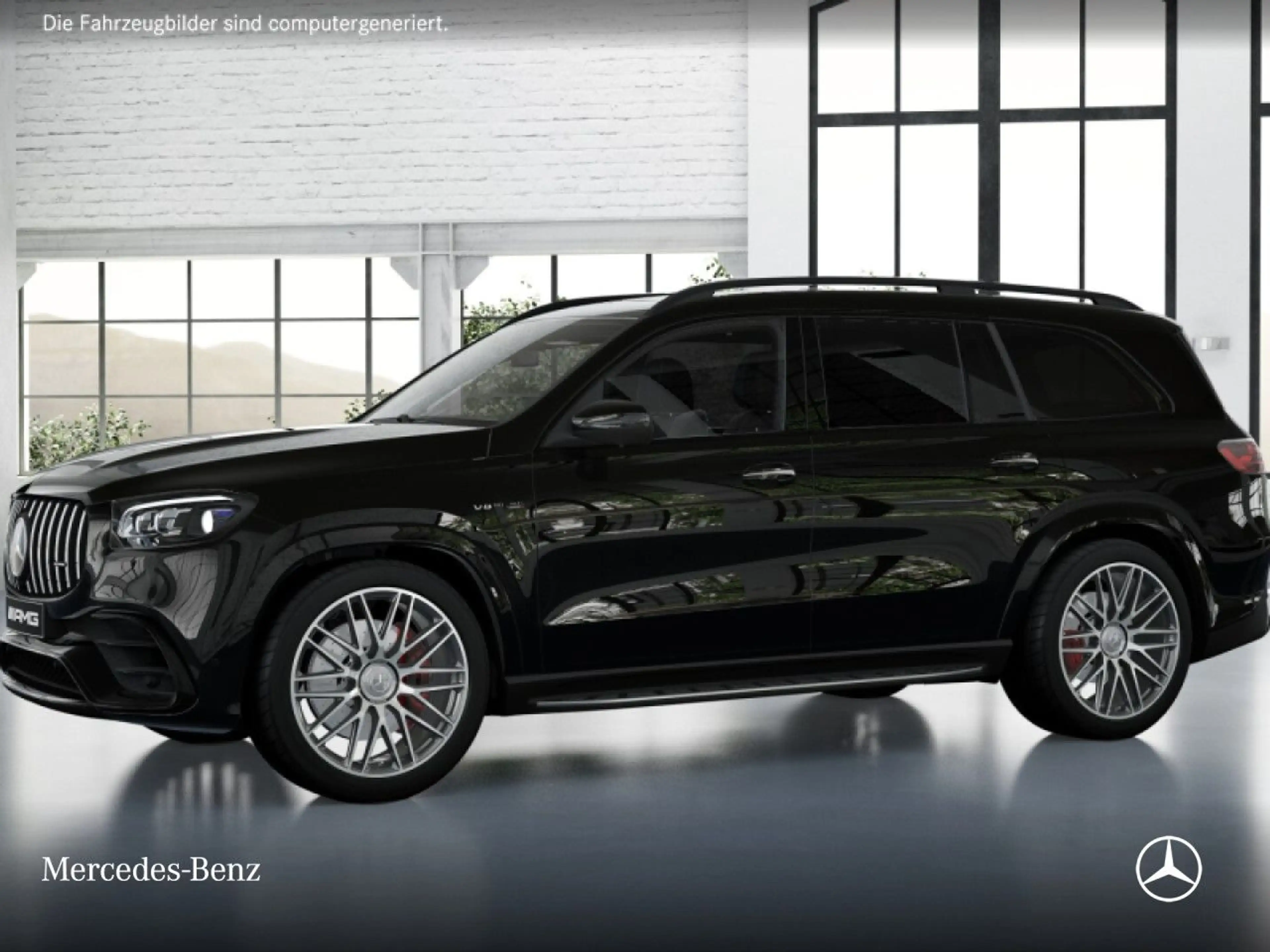 Mercedes-Benz GLS 63 AMG GLS 63 4M NIGHT+PANO+360+AHK+MULTIBEAM+STHZG+HUD — photo 3