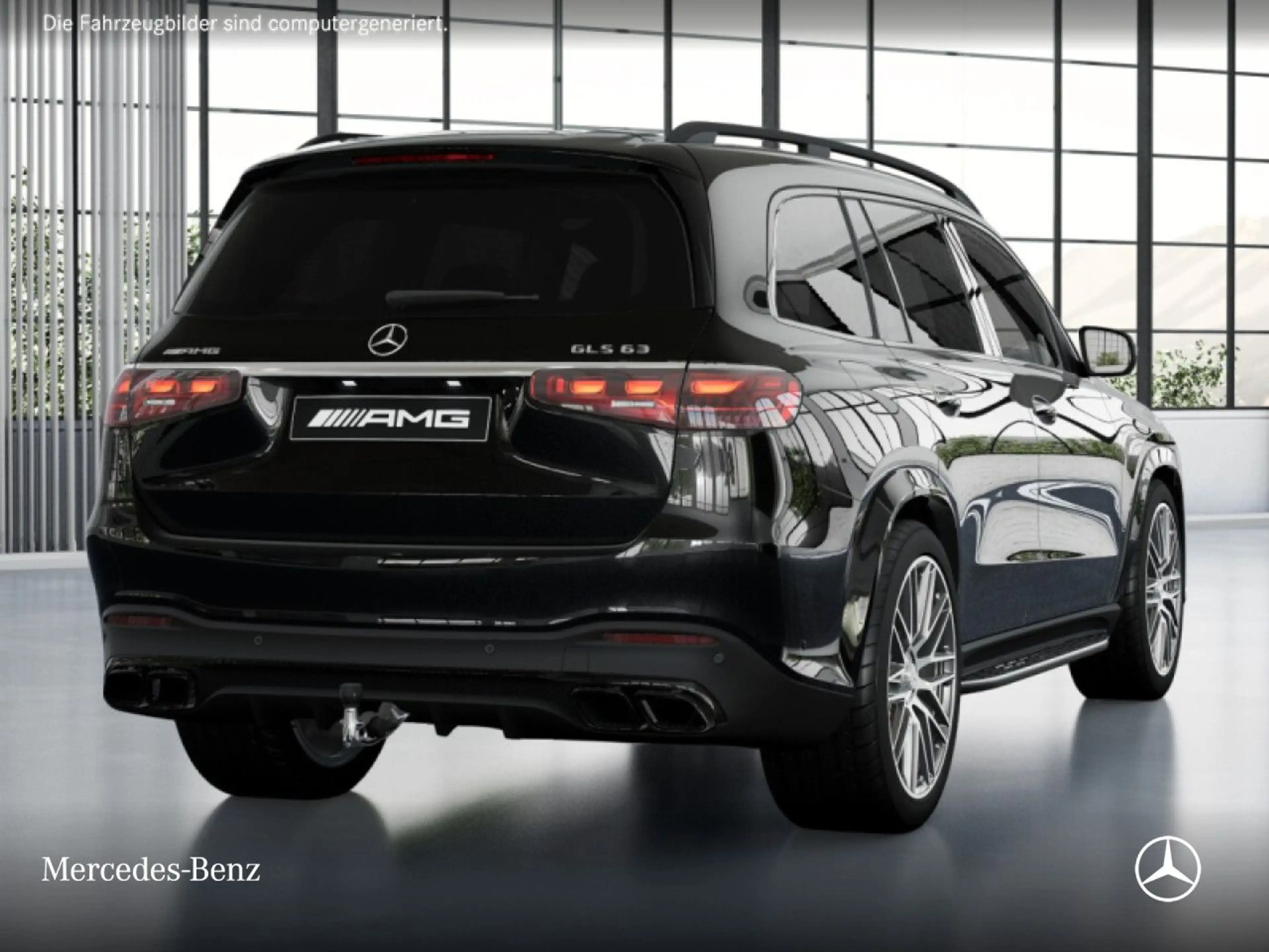 Mercedes-Benz GLS 63 AMG GLS 63 4M NIGHT+PANO+360+AHK+MULTIBEAM+STHZG+HUD — photo 4
