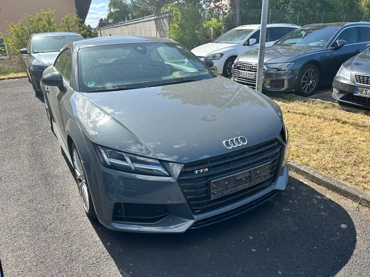 Audi TT Coupe TTS Coupe 2.0 TFSI quattro Grijs - 1