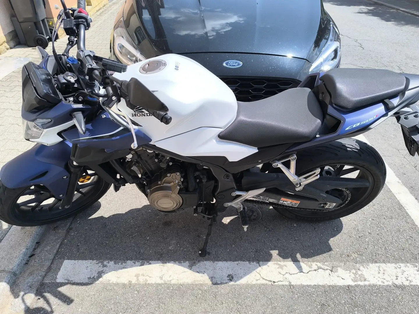 Honda CB 500 Blauw - 1