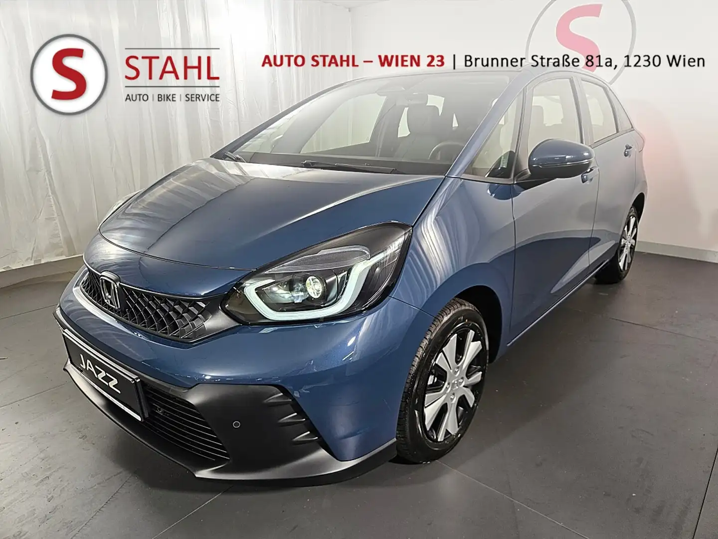 Honda Jazz Hybrid Elegance Aut. | Auto Stahl Wien 23 Blau - 1