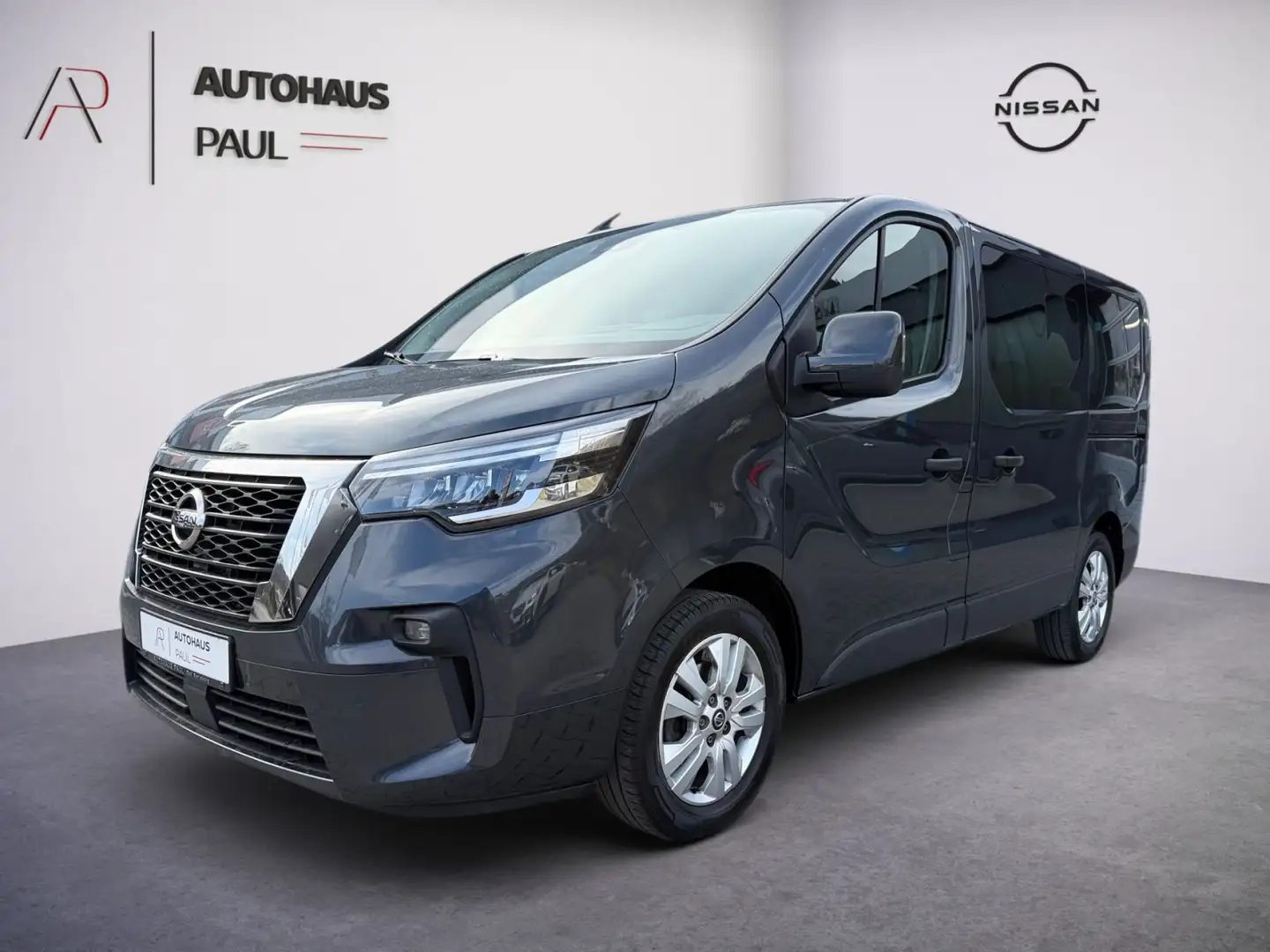 Nissan Primastar Kombi DCI170 TEKNA AT, Klima, Navi, SH Grau - 2