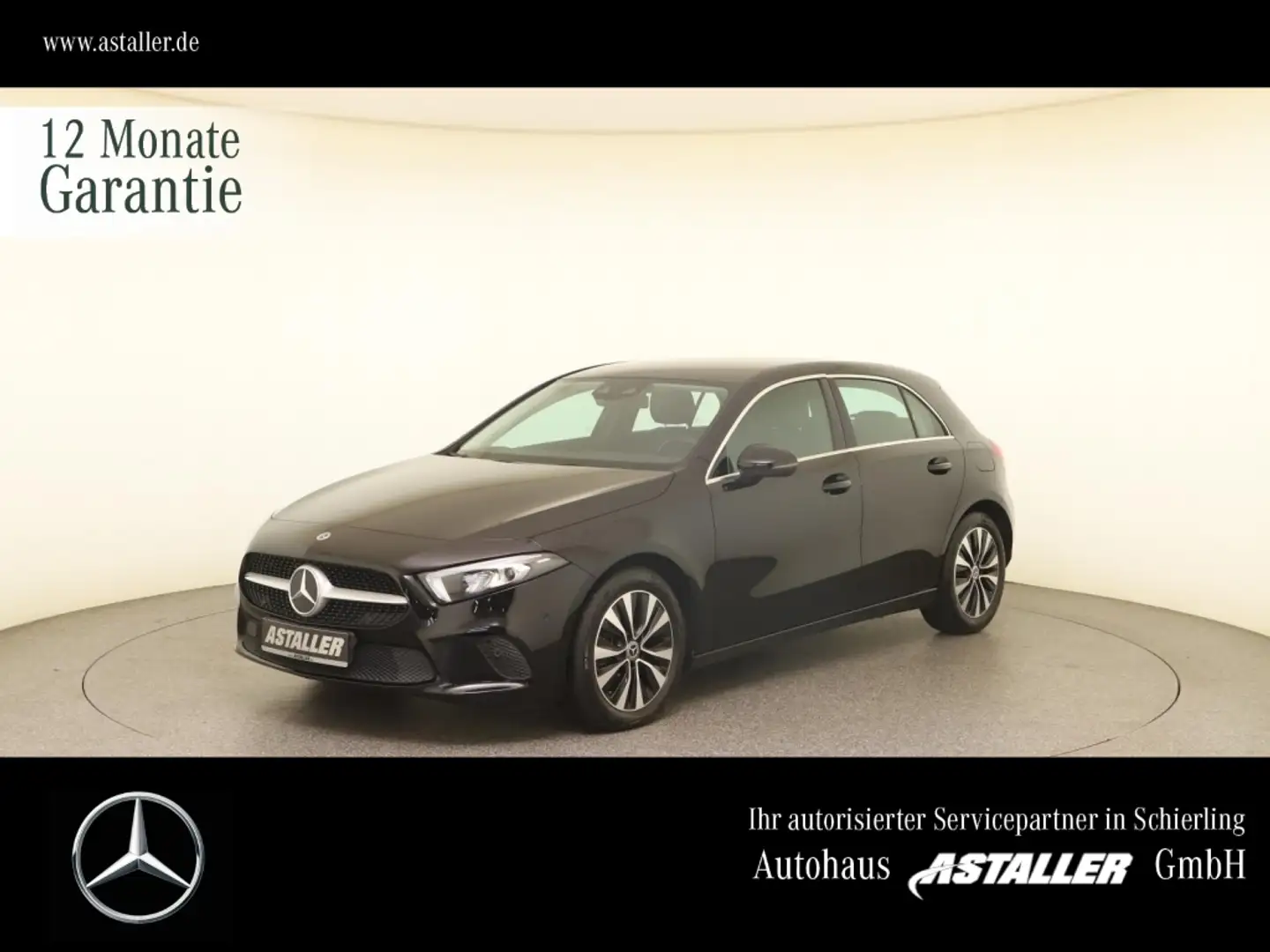 Mercedes-Benz A 220 d Progressive LED+MBUX Navi Plus+Business Schwarz - 1