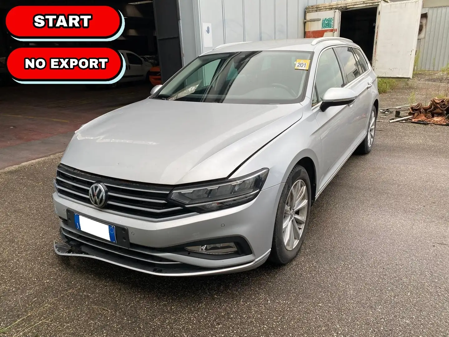 Volkswagen Passat Variant 1.6 tdi Business 120cv dsg START - NO EXPORT Silber - 1