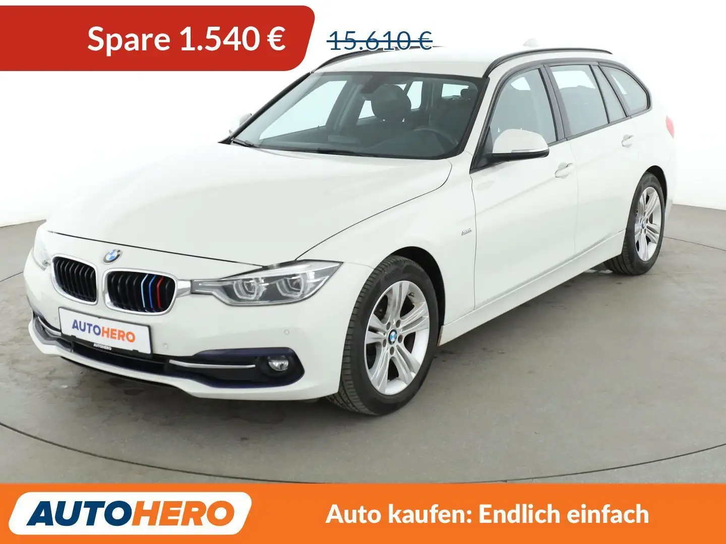 BMW 316 316d Sport Line*NAVI*TEMPO*PDC*SHZ*LIM* Weiß - 1