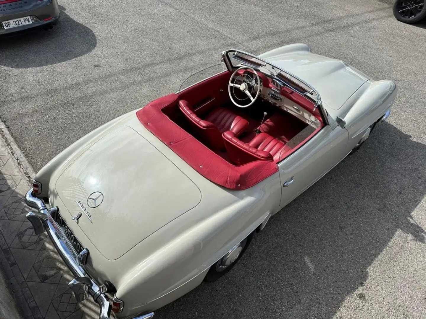 Mercedes-Benz 190 SL 1ère Série Beige - 2