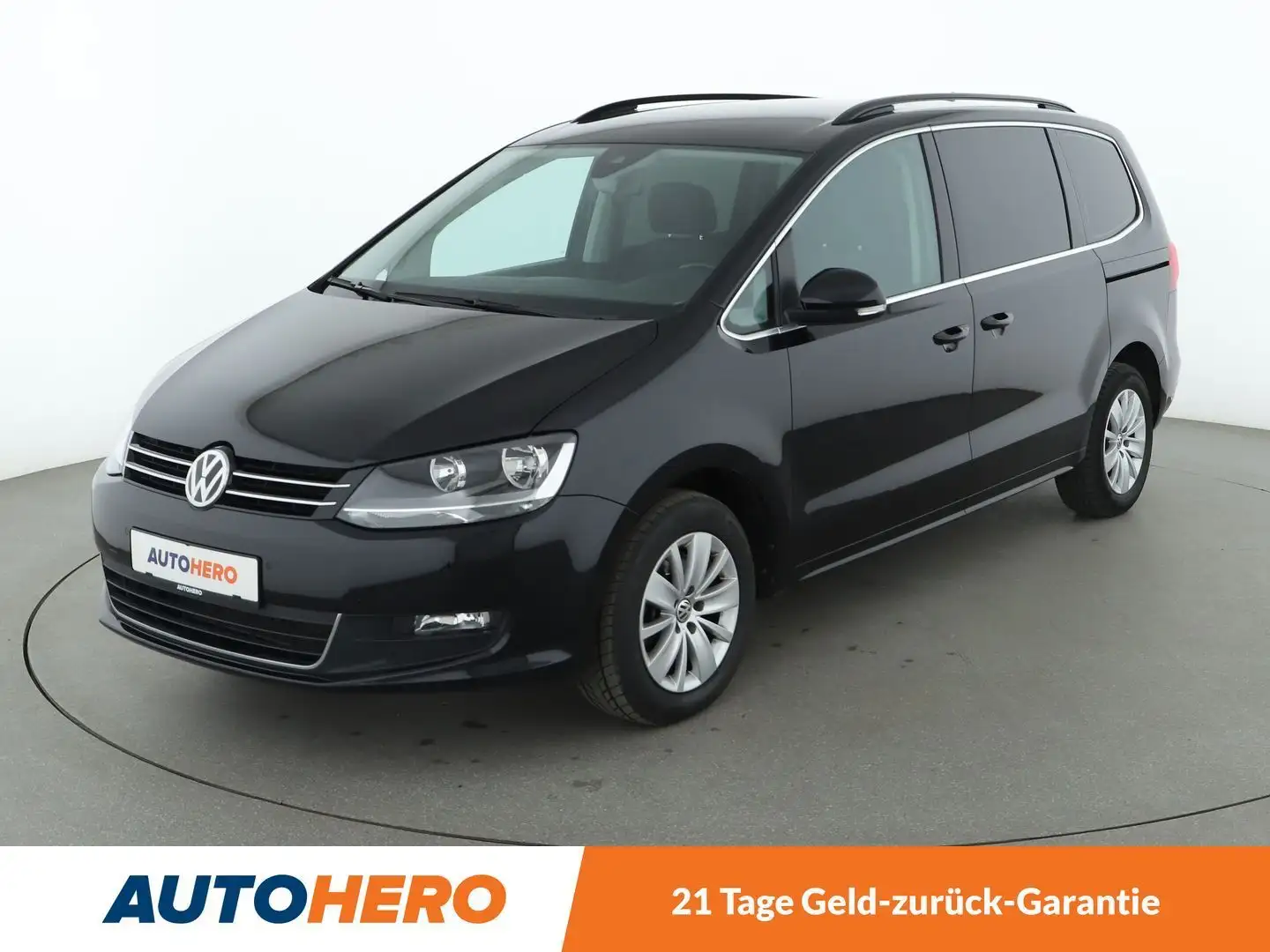 Volkswagen Sharan 1.4 TSI Comfortline BlueMotion Aut.*NAVI*PDC* Schwarz - 1