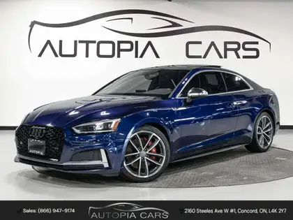 Blue 2019 Audi S5 Coupe Automatic