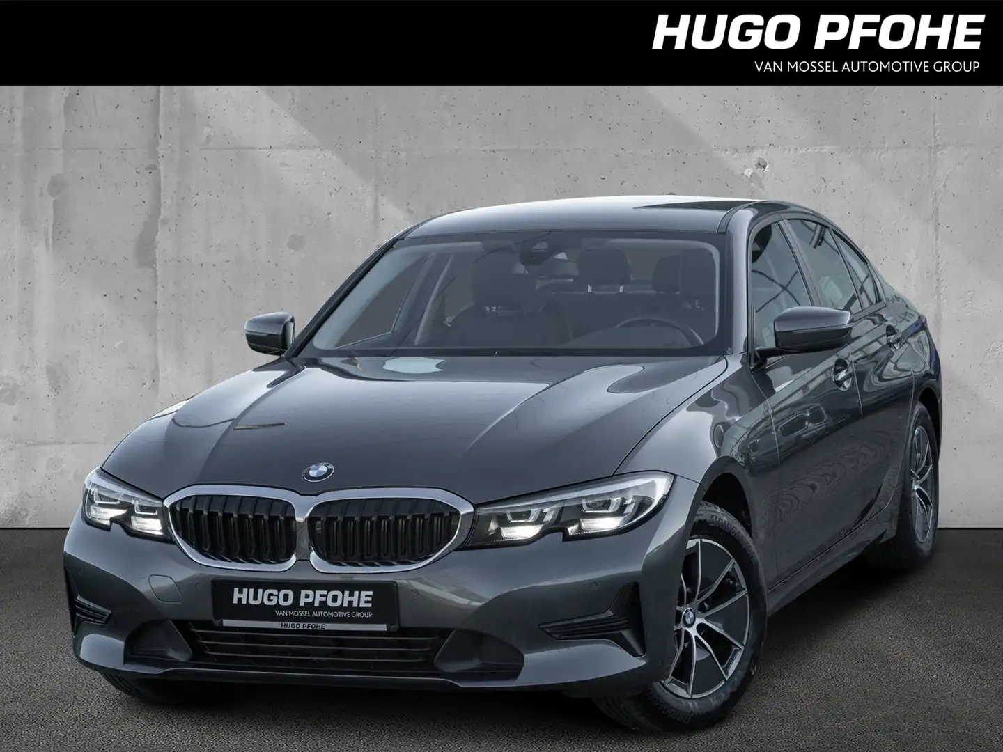 BMW 318 d Limousine. Navi groß Grau - 1