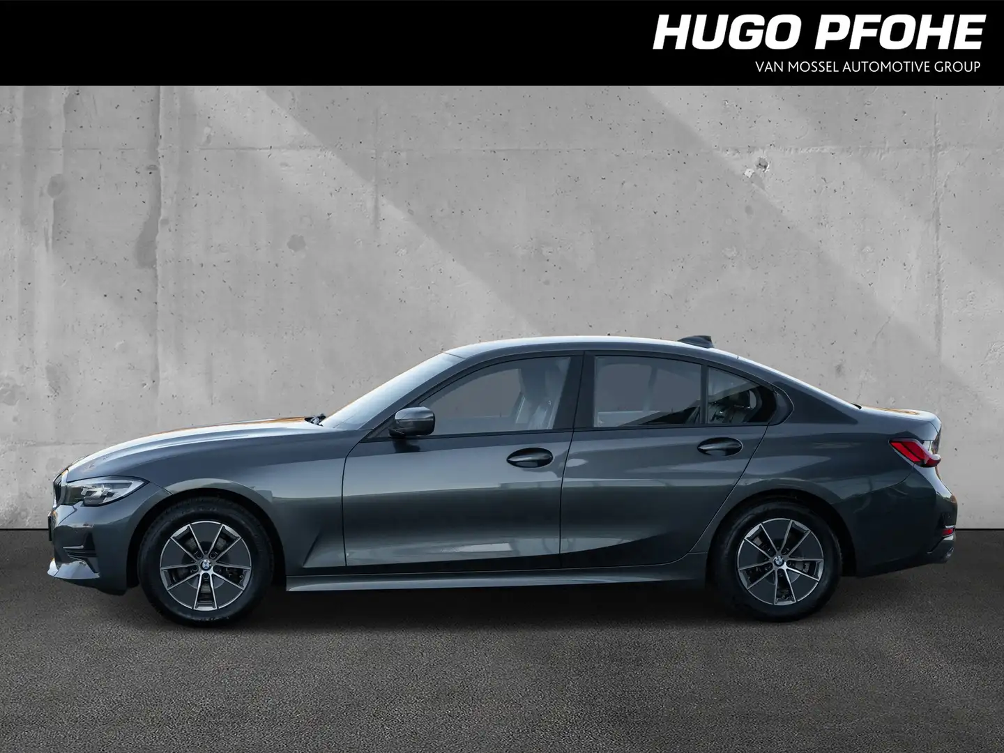 BMW 318 d Limousine. Navi groß Grau - 2