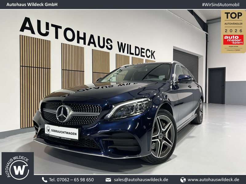 Mercedes-Benz C 300 C 300de T AMG Line Navi Multib ACC HUD Luft AHK BC