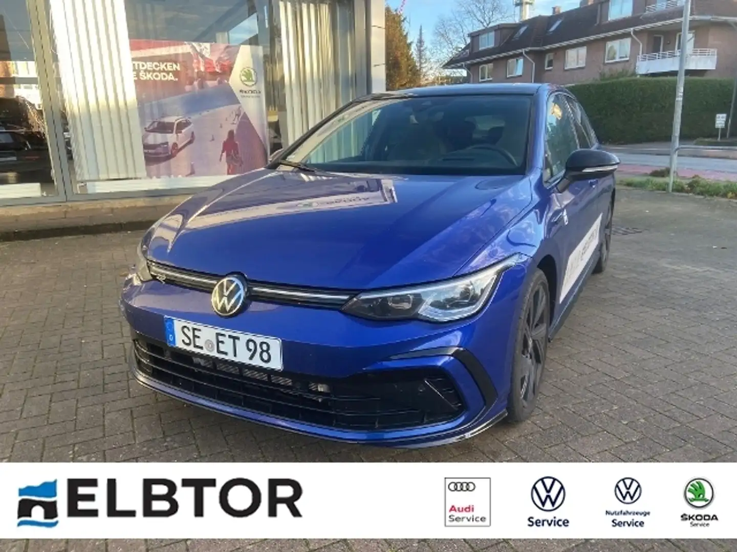 Volkswagen Golf VIII R-Line 2,0 l TSI-DSG NAVI PANO LED RFK Bleu - 1