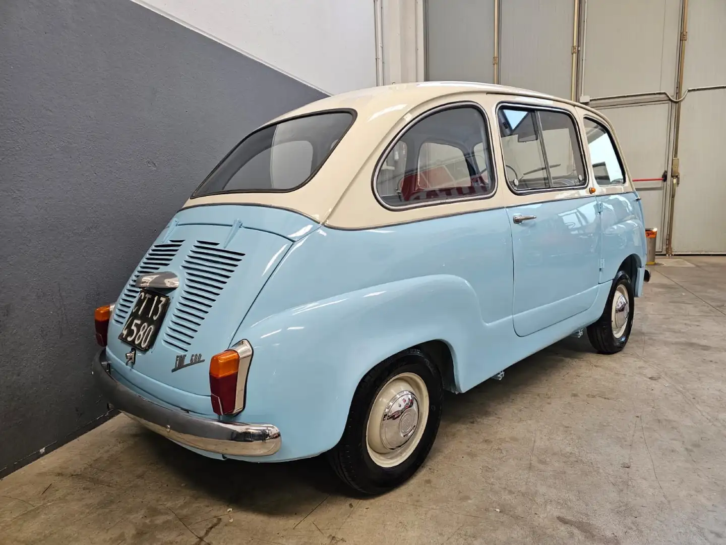 Fiat Multipla 6 posti Blauw - 2
