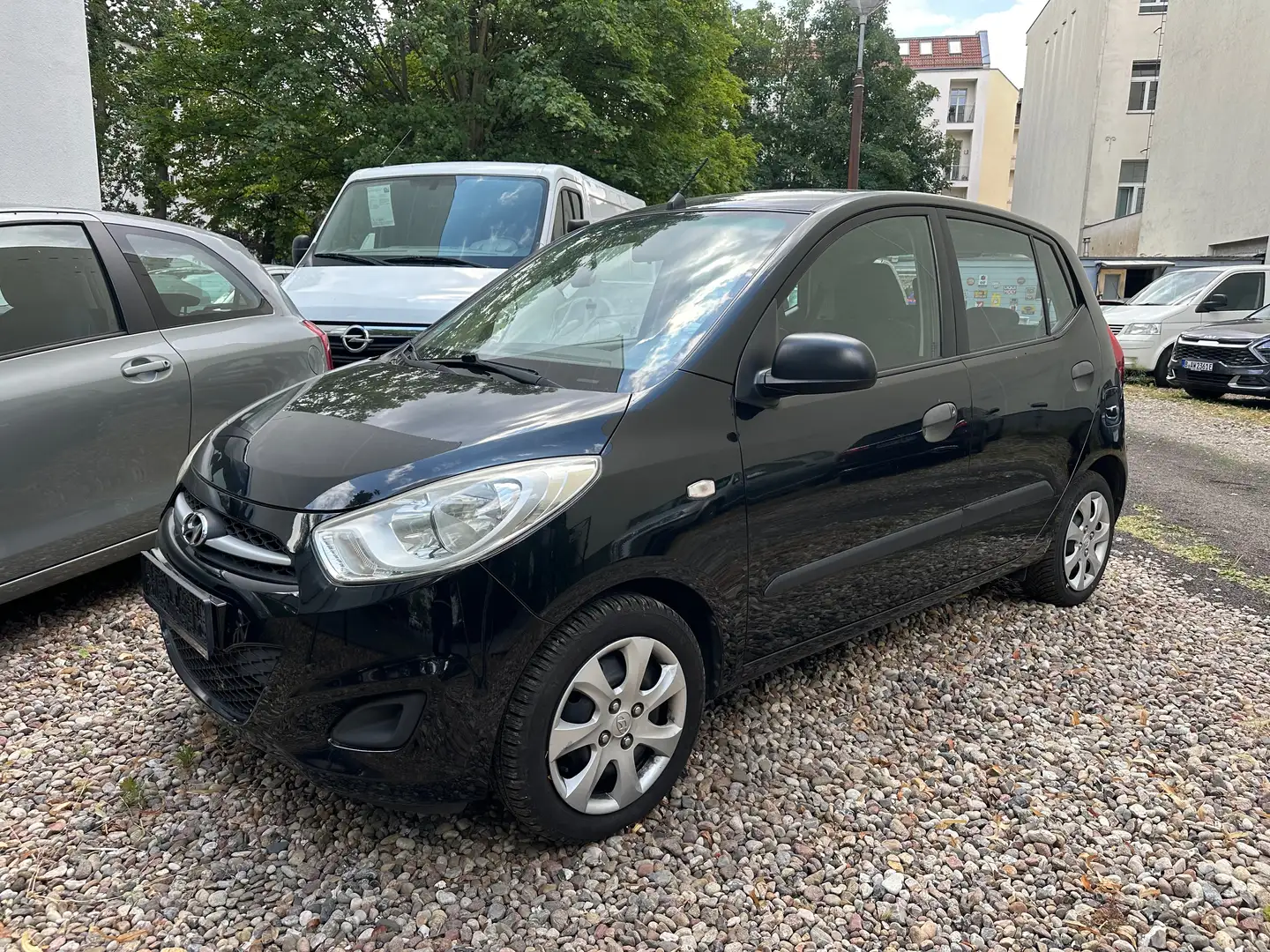 Hyundai i10 Classic 1.1 TÜV/AU 02/2027 TOP ZUSTAND! Schwarz - 1