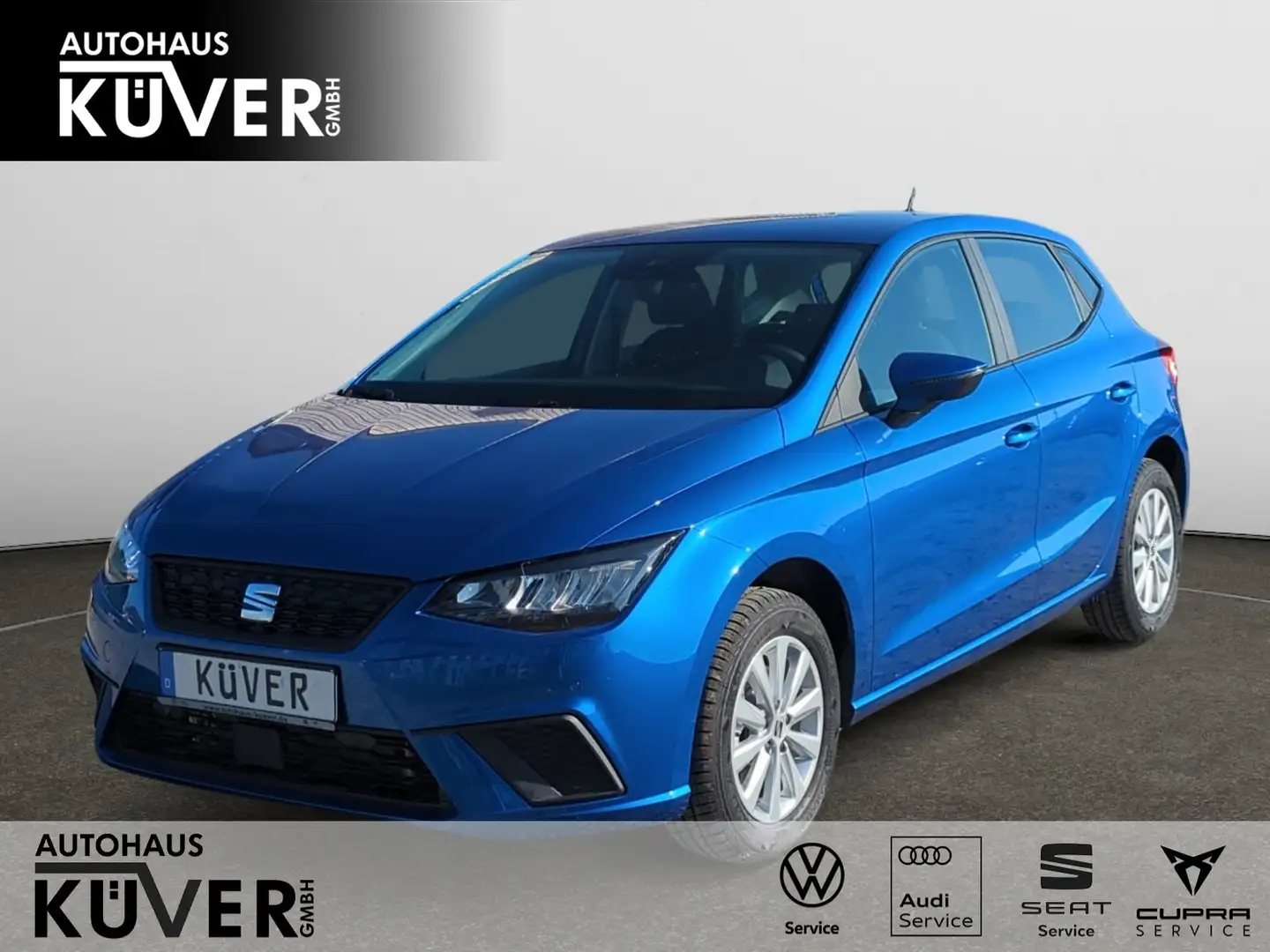 SEAT Ibiza Style 1.0 TSI DSG ACC+LED+Shzg.+PDC+GJR Blau - 1