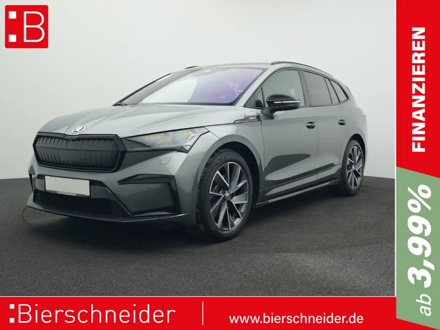 Skoda Enyaq 80 Sportline WP HuD eHECK MATRIX Grau - 1