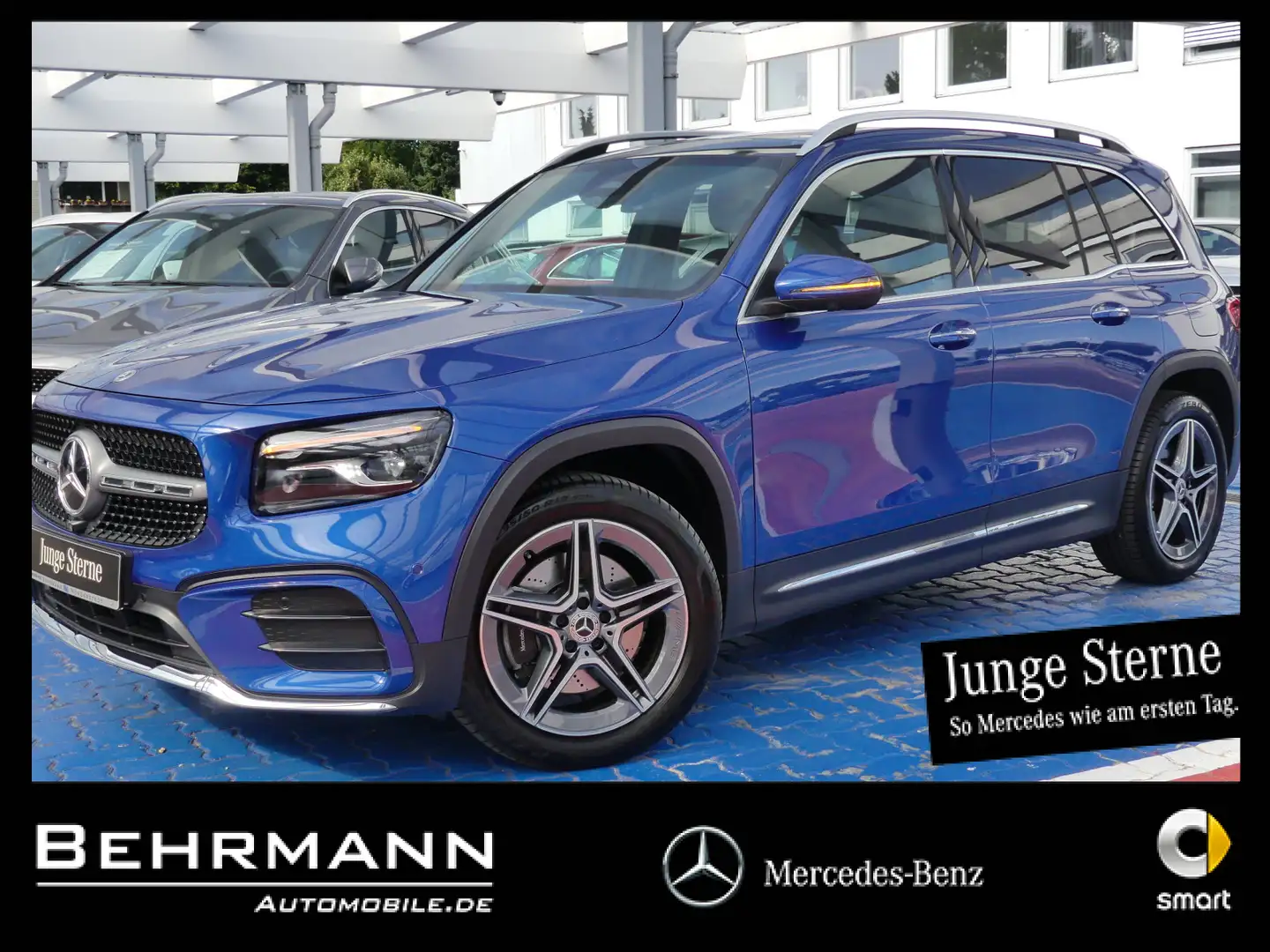 Mercedes-Benz GLB 220 GLB 220d 4M AMG +Panoramadach+360°Kam+Distronic+ Albastru - 1