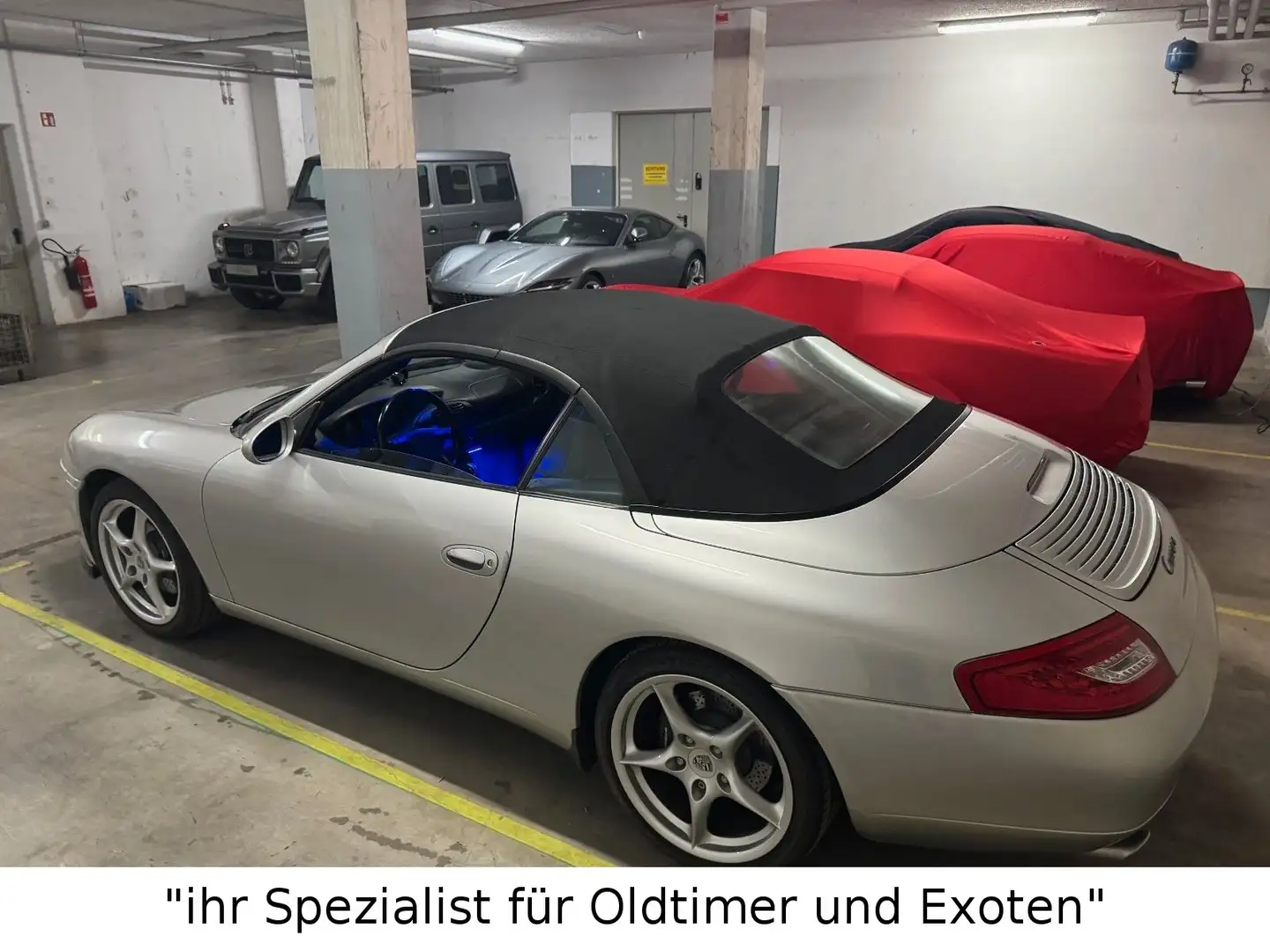 Porsche 996 Carrera 2 Cabriolet Ezüst - 2