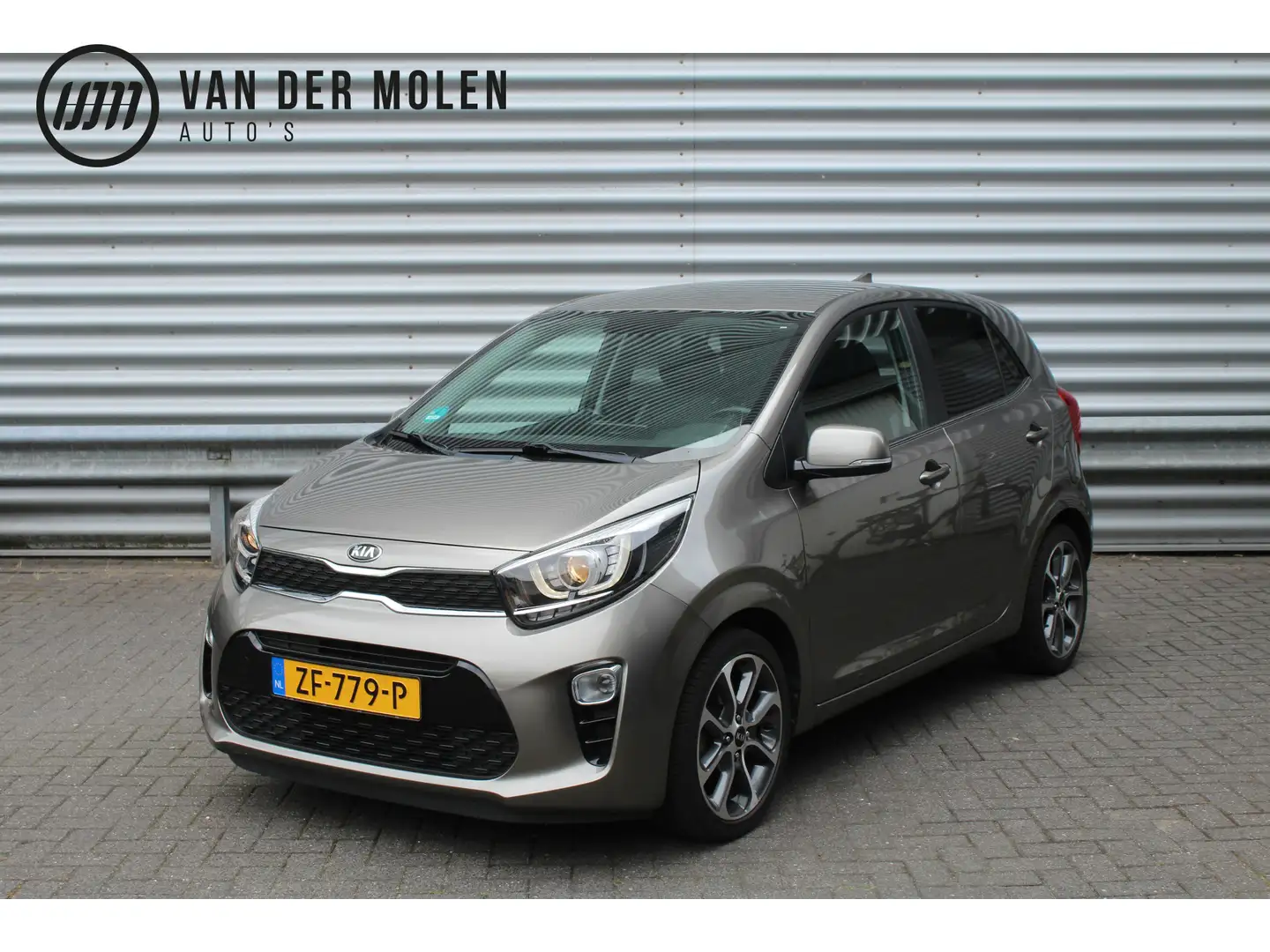 Kia Picanto 1.0 CVVT 67pk Design Edition NL-Auto Clima Cruise Gris - 1