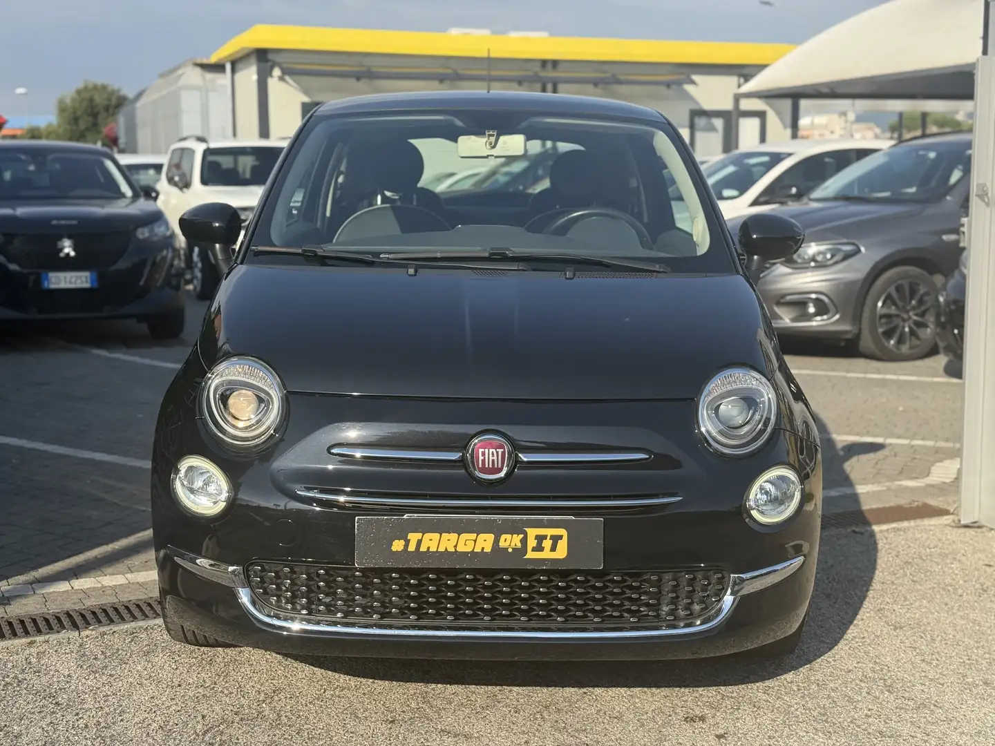Fiat 500 500 1.2 Lounge + GARANTITA Nero - 2