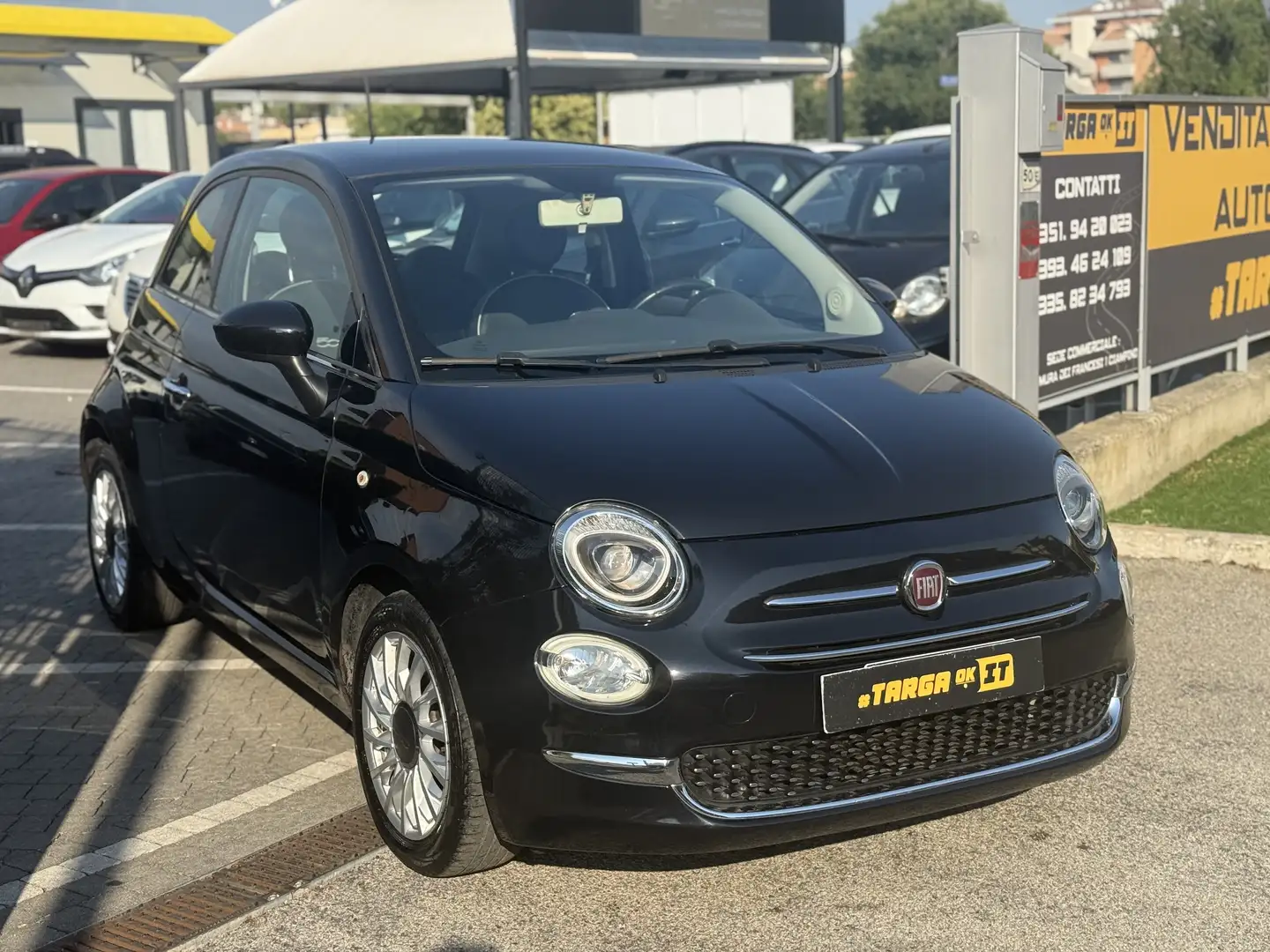Fiat 500 500 1.2 Lounge + GARANTITA Nero - 1