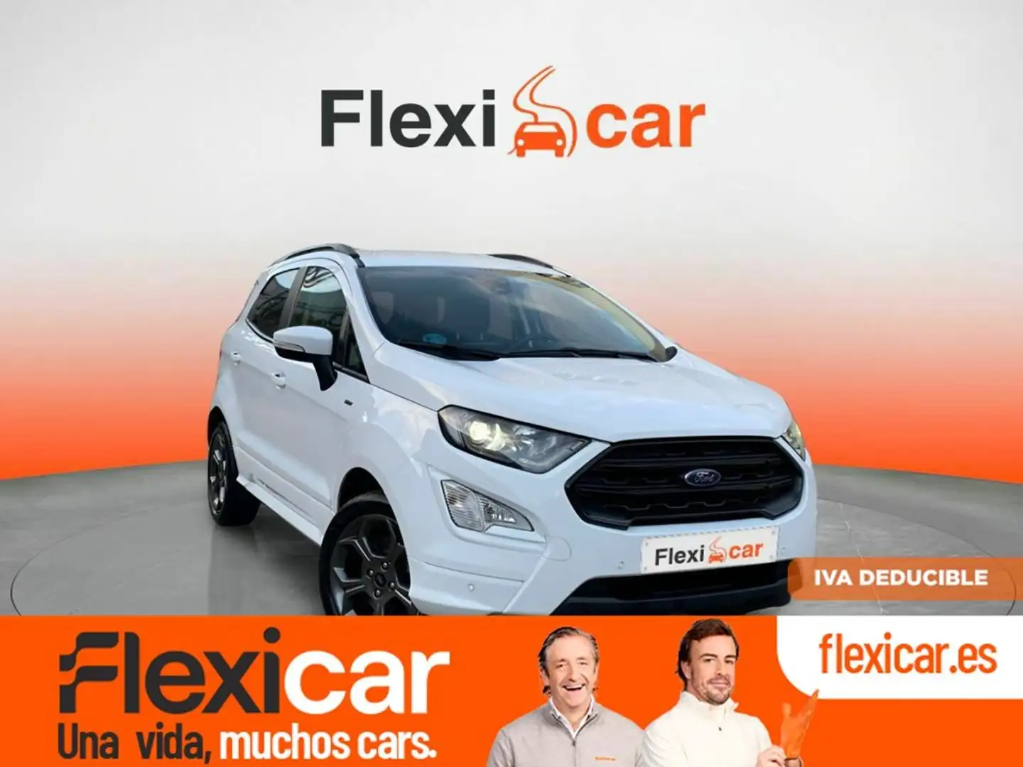 Ford EcoSport 1.0T EcoBoost 92kW (125CV) S&S ST Line Blanc - 1