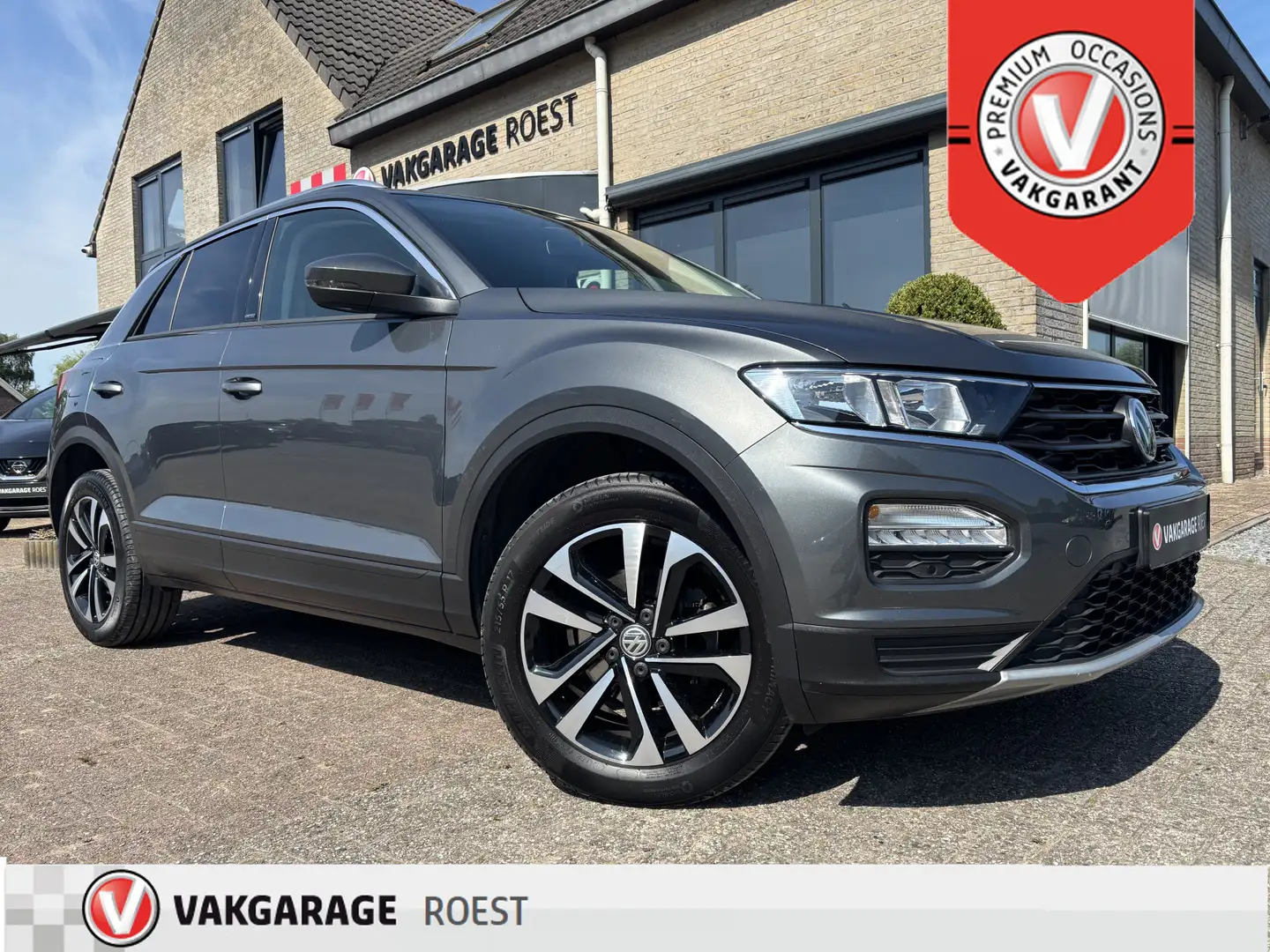 Volkswagen T-Roc 1.0 TSI United Trekhaak / Camera / Carplay Gris - 1