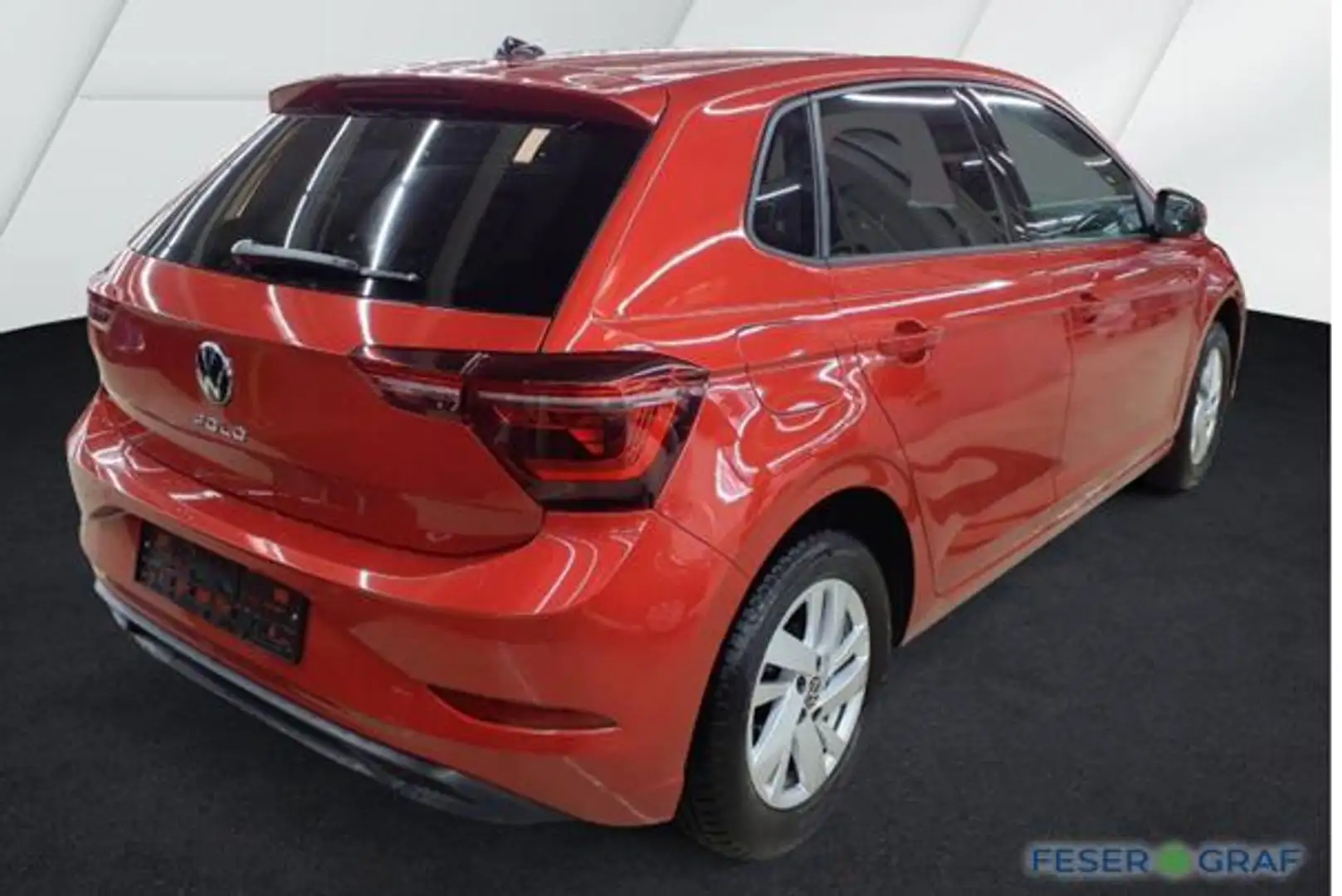 Volkswagen Polo 1.0 TSI Style DSG ACC / DAB / LED-Matrix / Navigat Rot - 2