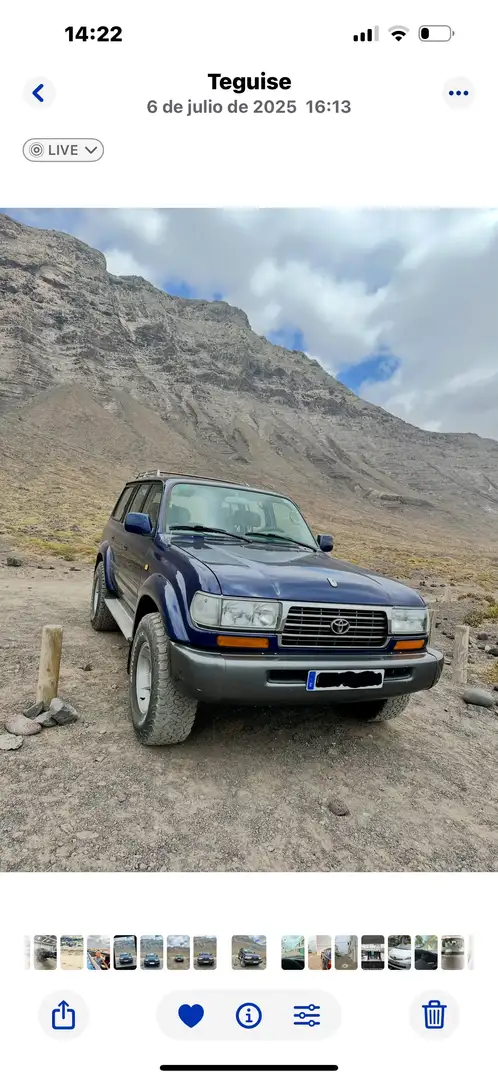 Toyota HDJ 80 Azul - 2