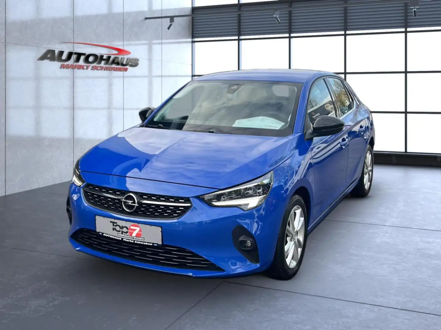 Opel Corsa Elegance LED Klima Einparkhilfe el. Fenster Blau - 2