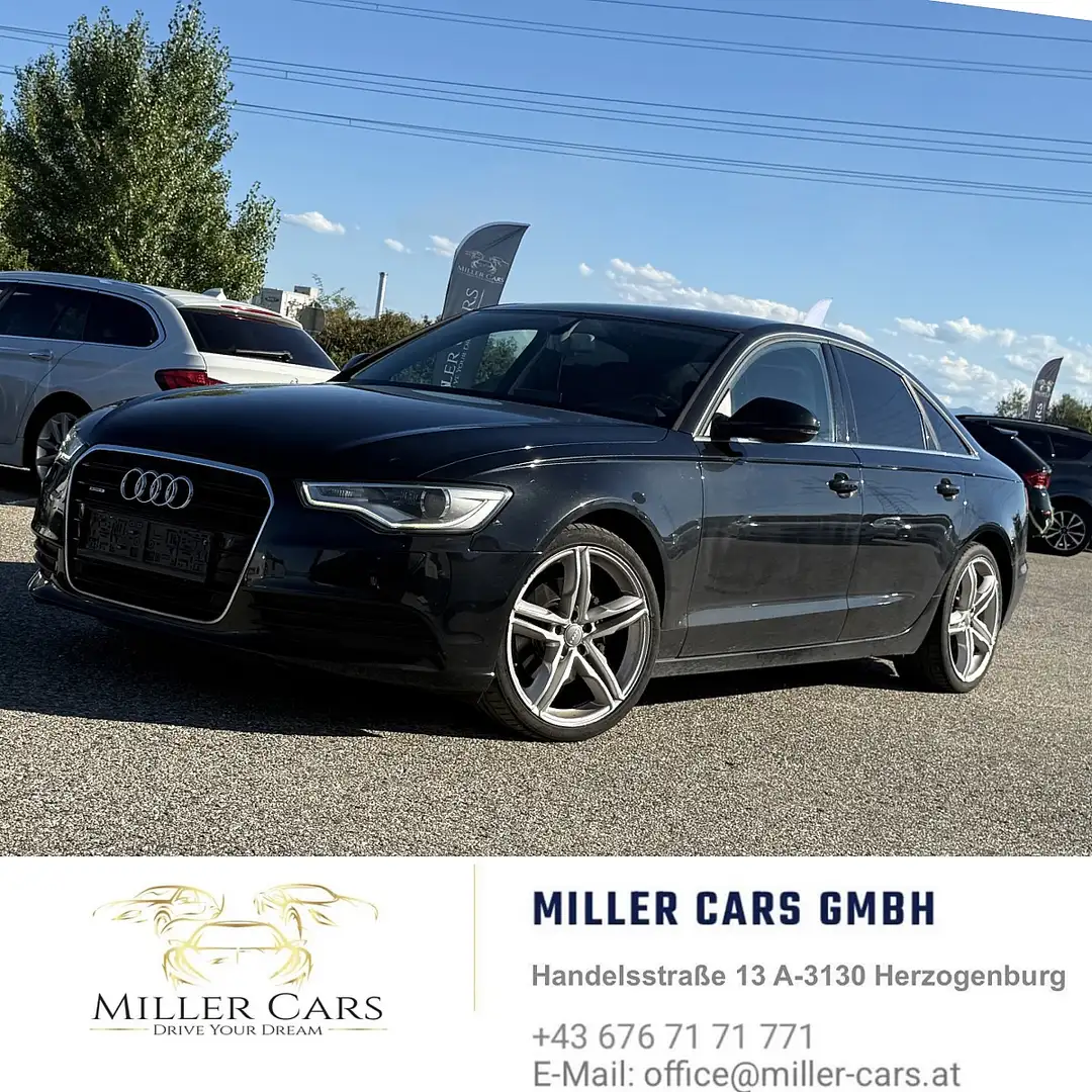 Audi A6 3,0 TDI quattro Sport DPF S-tronic*neues Pickerl* Noir - 1