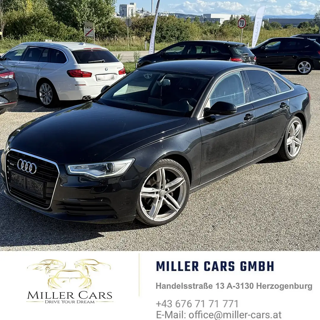 Audi A6 3,0 TDI quattro Sport DPF S-tronic*neues Pickerl* Noir - 2