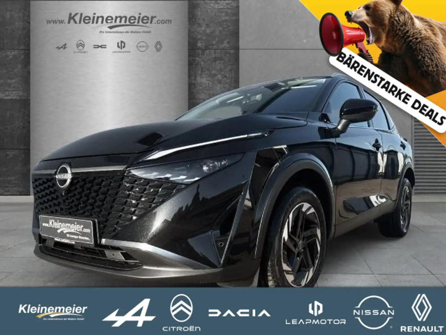 Nissan Qashqai 1.3 DIG-T N-Connecta Autom. Winter-Paket Schwarz - 1