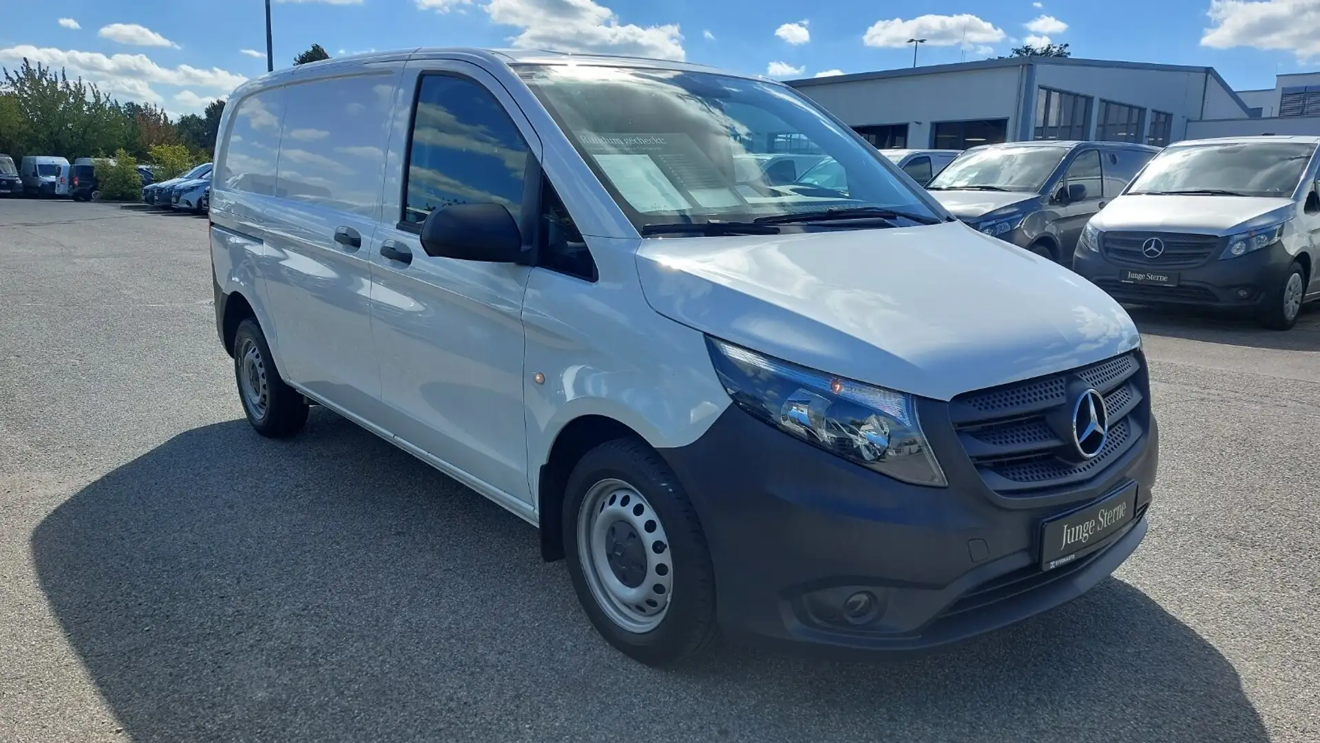Mercedes-Benz Vito Vito 110 CDI Kasten Kompakt KLIMA Pro Basic/BC/NSW Weiß - 2