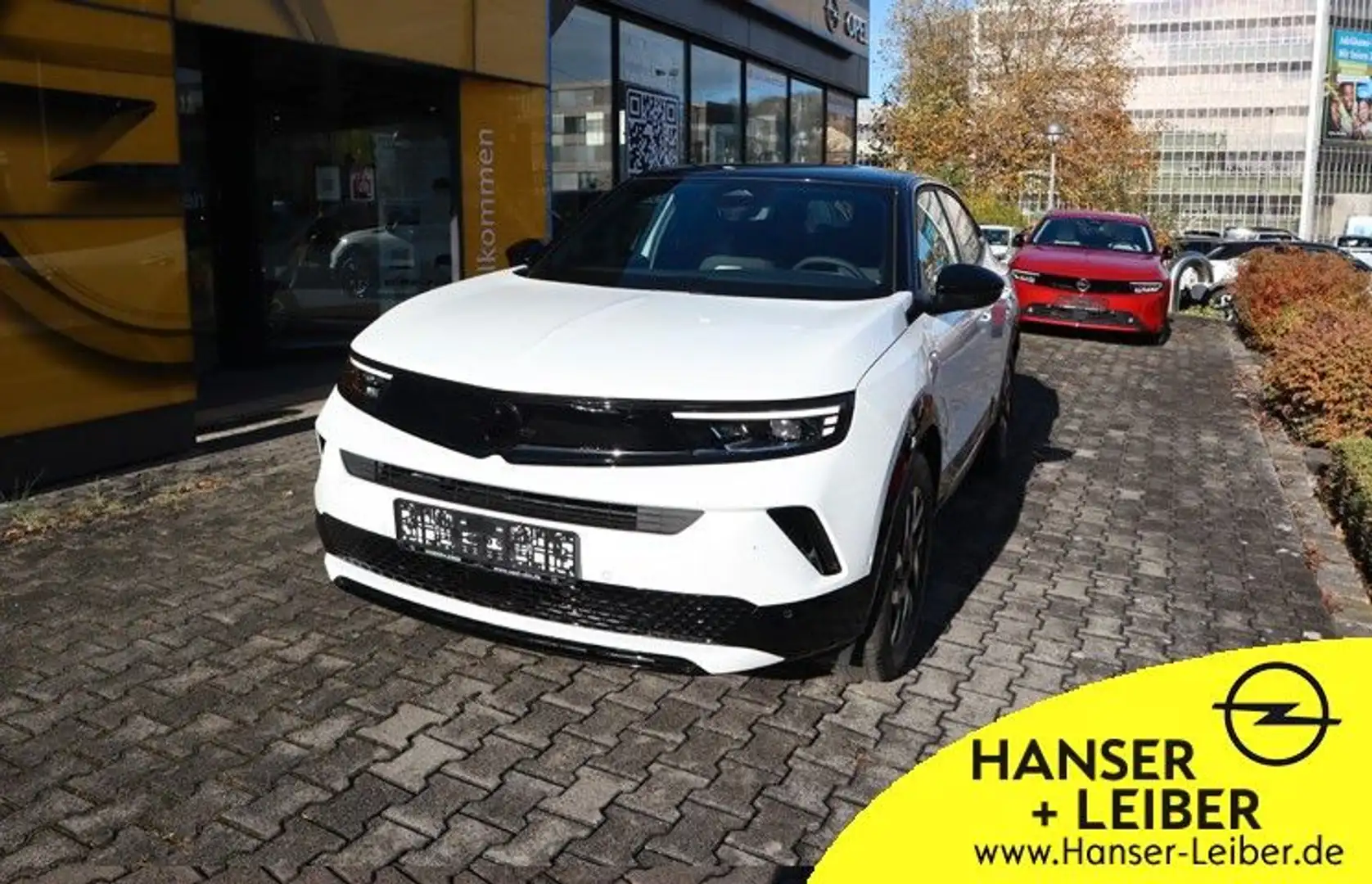 Opel Mokka 1.2T DcT6 48V GS, Matrix LED, 180° Kamera Weiß - 1