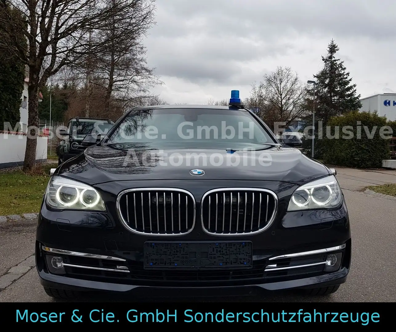 BMW 760 Li HIGH SECURITY*WERKSPANZER*ARMOURED*VR7/VR9 Zwart - 2