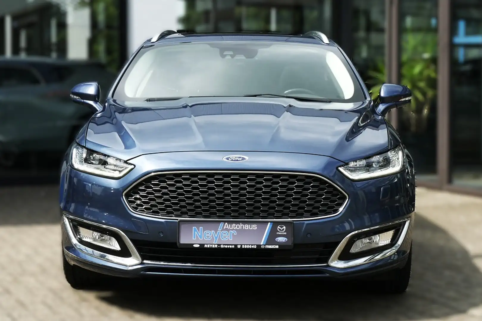 Ford Mondeo Vignale AWD *Navi Panorama Leder Kamera* Bleu - 2
