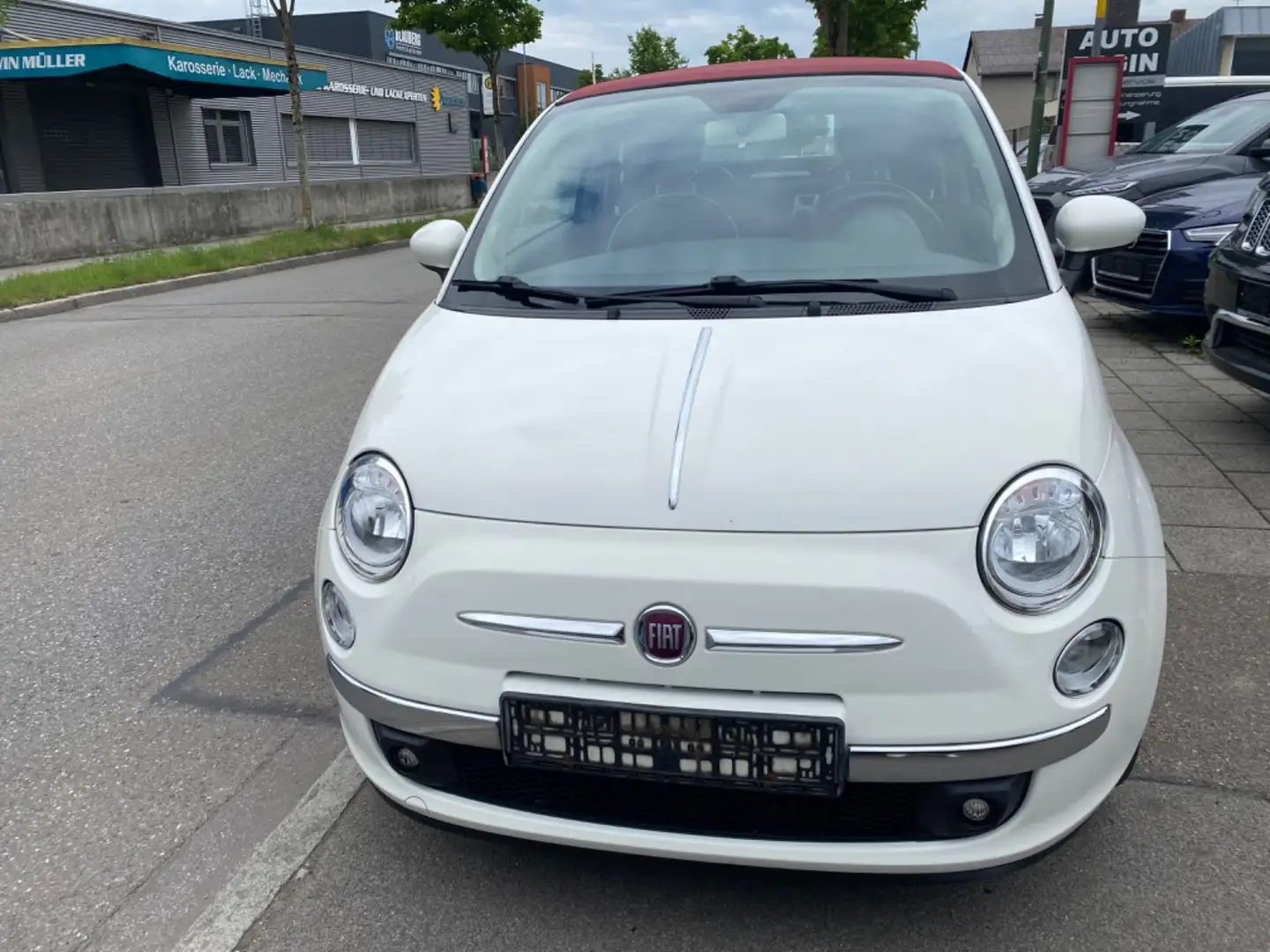Fiat 500C 1.2 8V Sole C Blanc - 1