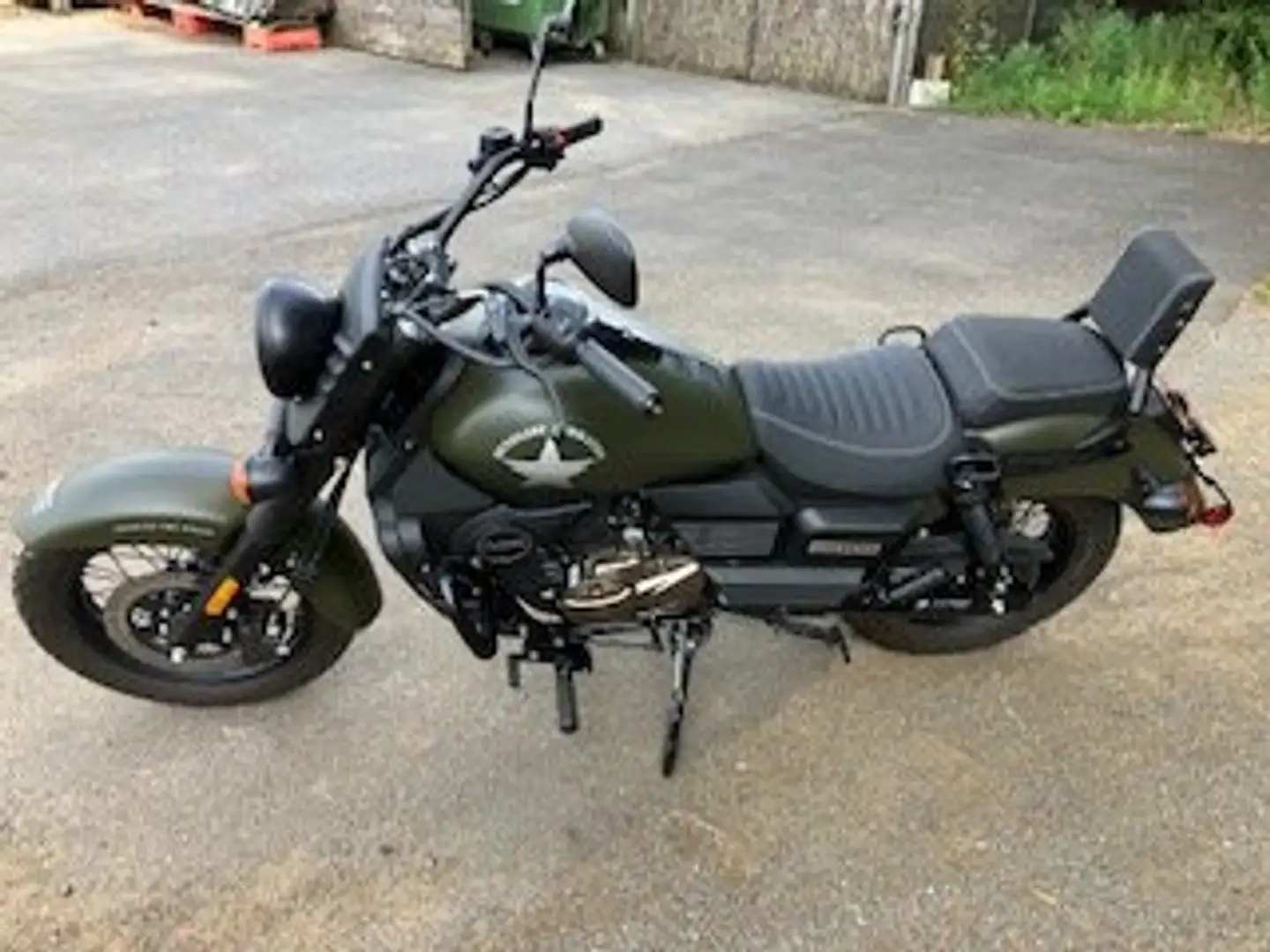 Honda Shadow 125 Verde - 2