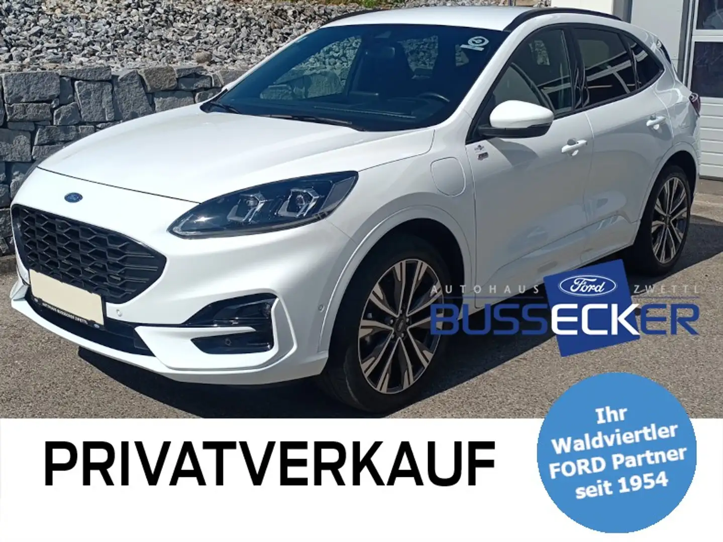 Ford Kuga 2,5 Duratec PHEV ST-Line X Aut. Blanc - 1