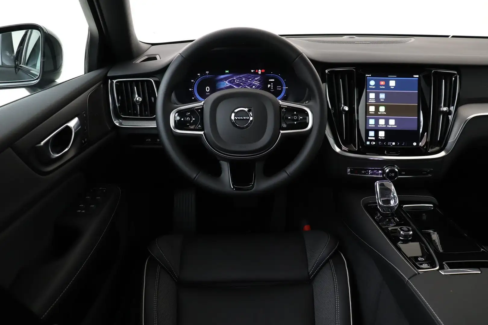 Volvo V60 T6 PLUG-IN HYBRID AWD PLUS DARK -HARMAN/KARDON|360 Blauw - 2