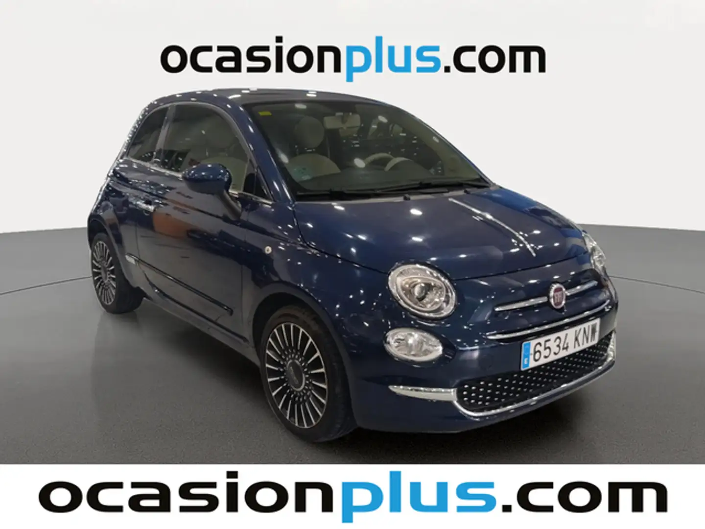 Fiat 500 1.2 Lounge Bleu - 2
