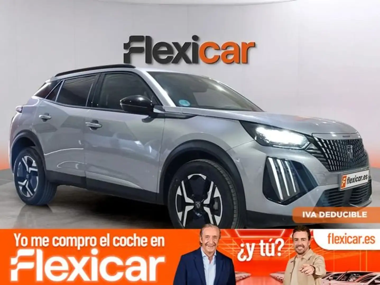 Peugeot 2008 Allure Gasolina 100 S&S 6 Vel. MAN Gris - 1
