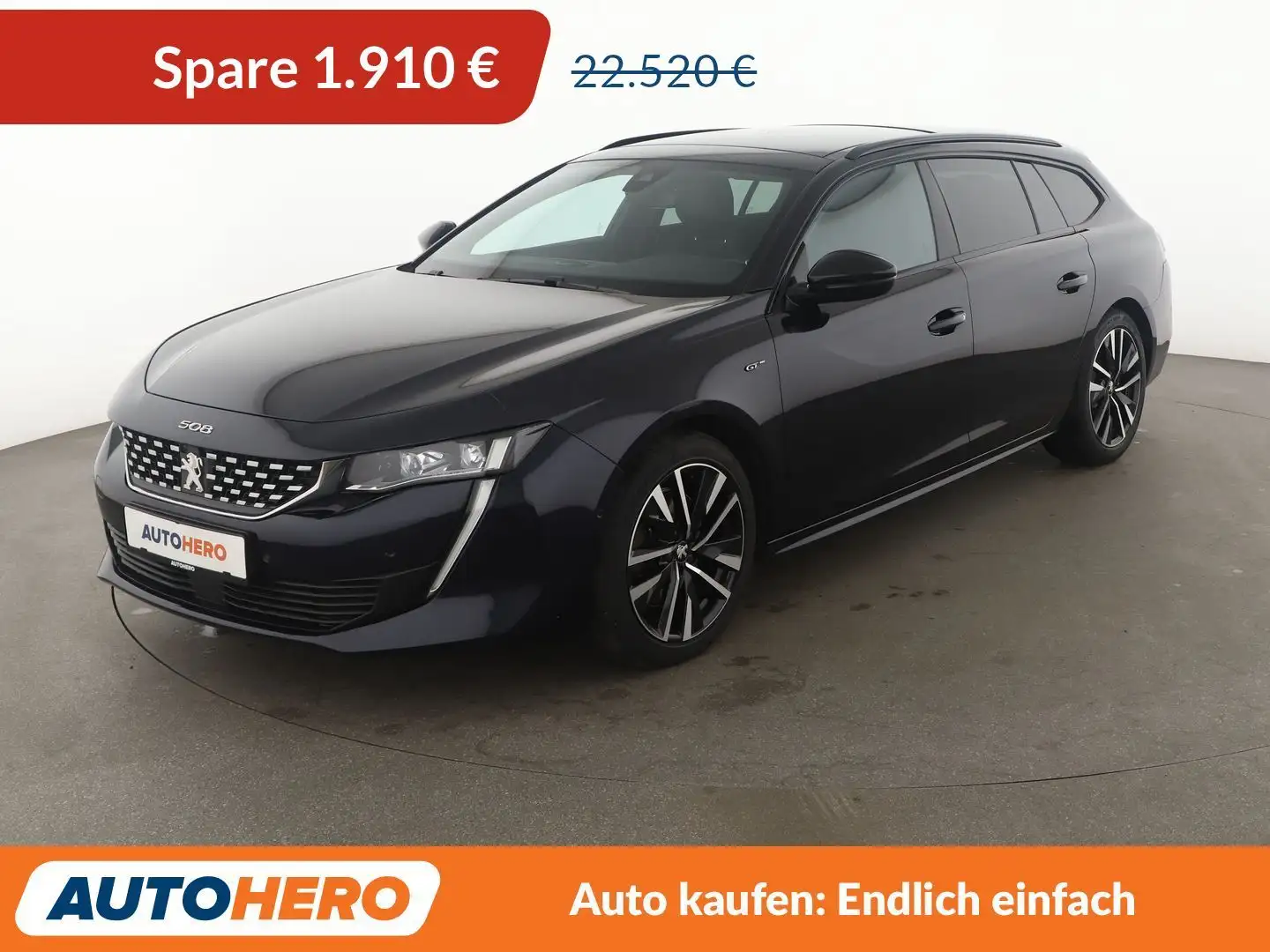 Peugeot 508 1.6 PureTech GT Aut*NAVI*LED*ACC*CAM*PDC*SHZ* Blau - 1
