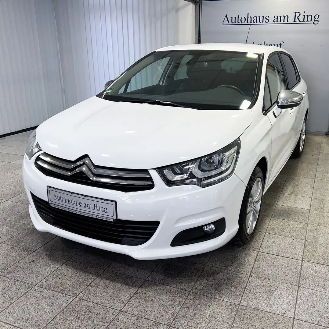 Citroen C4 Lim. Navi Klima PDC Garantie 1.Hand !! Blanco - 2