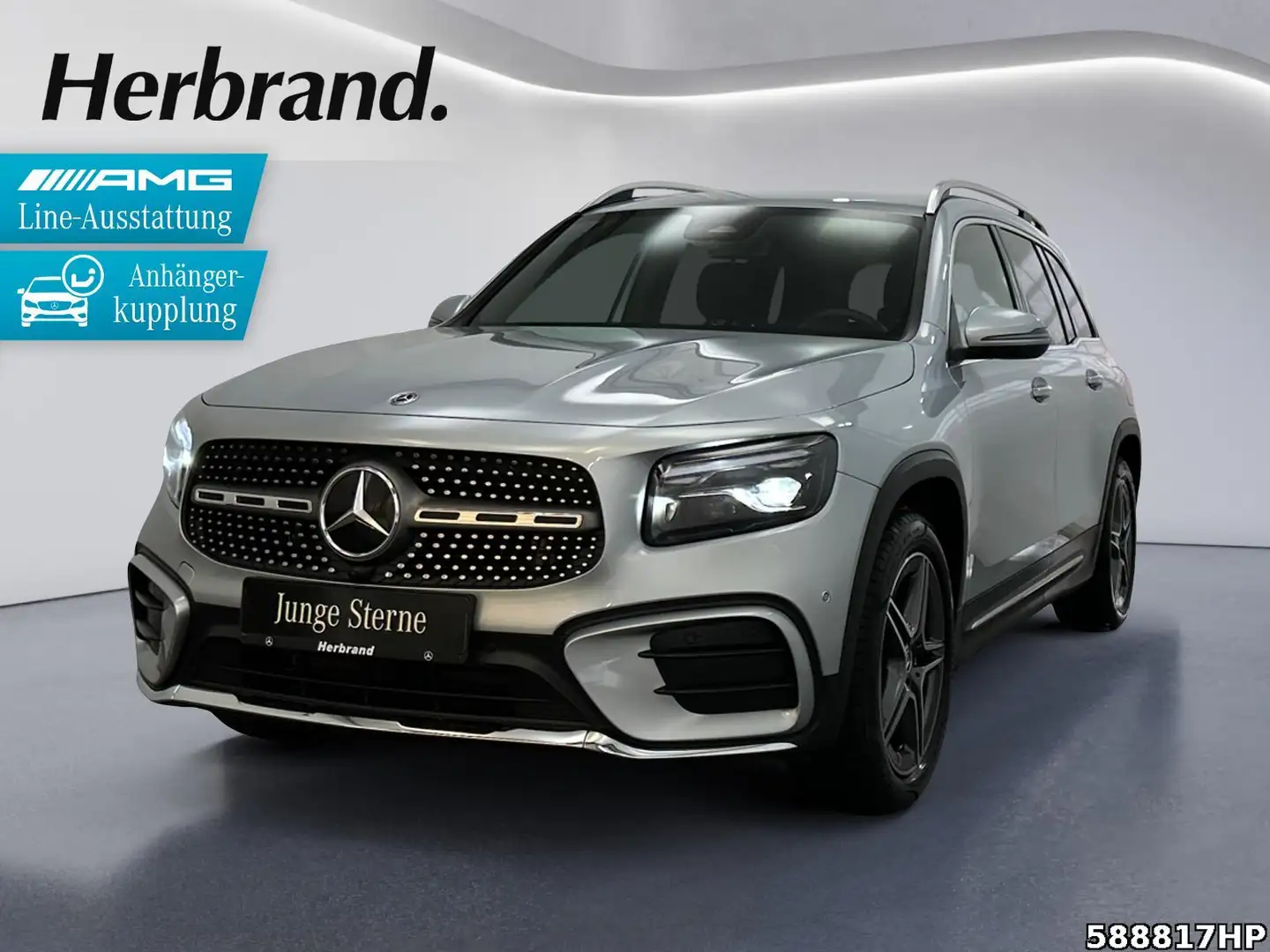 Mercedes-Benz GLB 200 d AMG  Multibeam AHK Distr. Rückfahrkam. Silber - 1