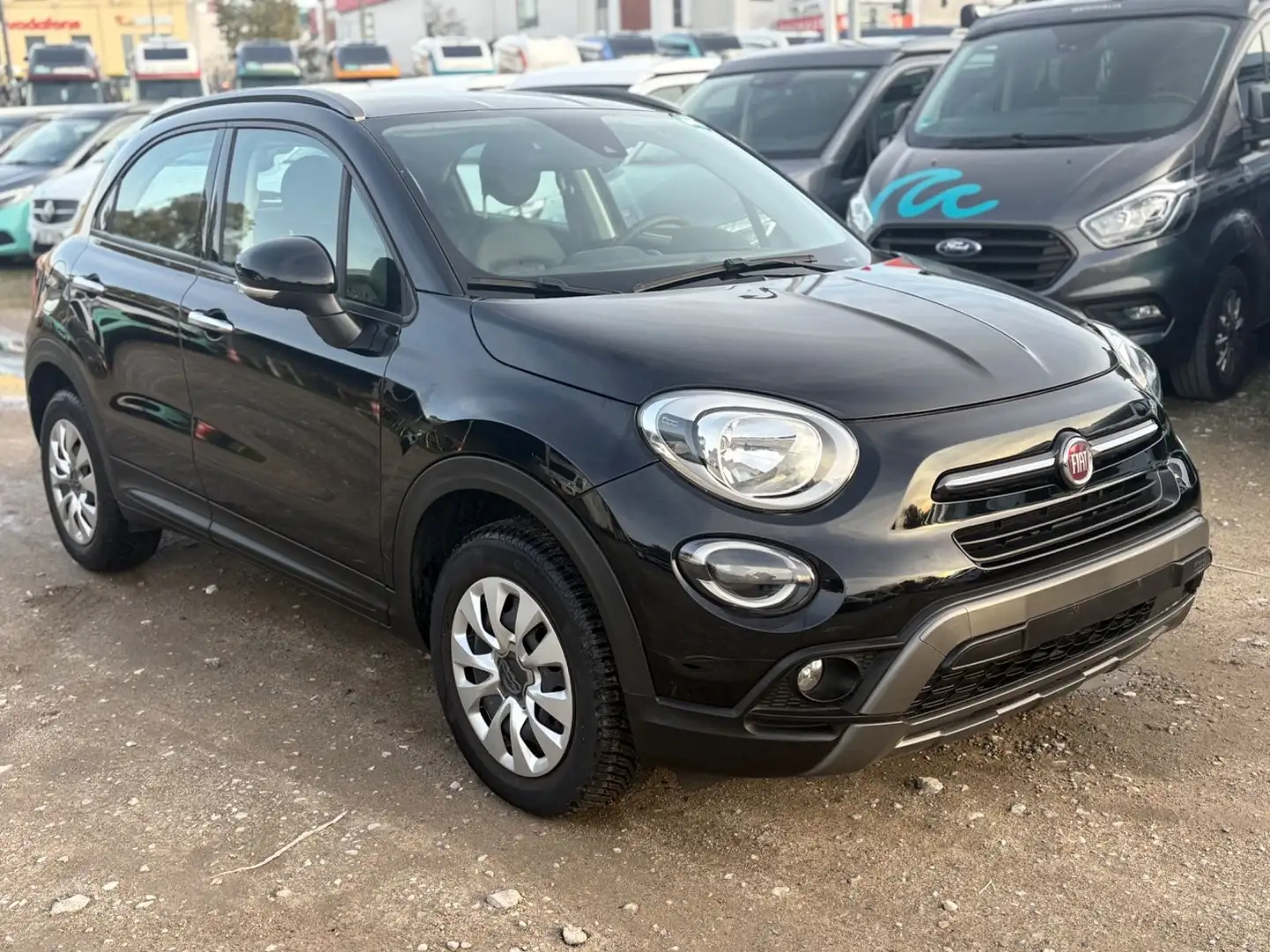 Fiat 500X Cross,Automatik,erst 34 tkm,Modell 2022 Schwarz - 1