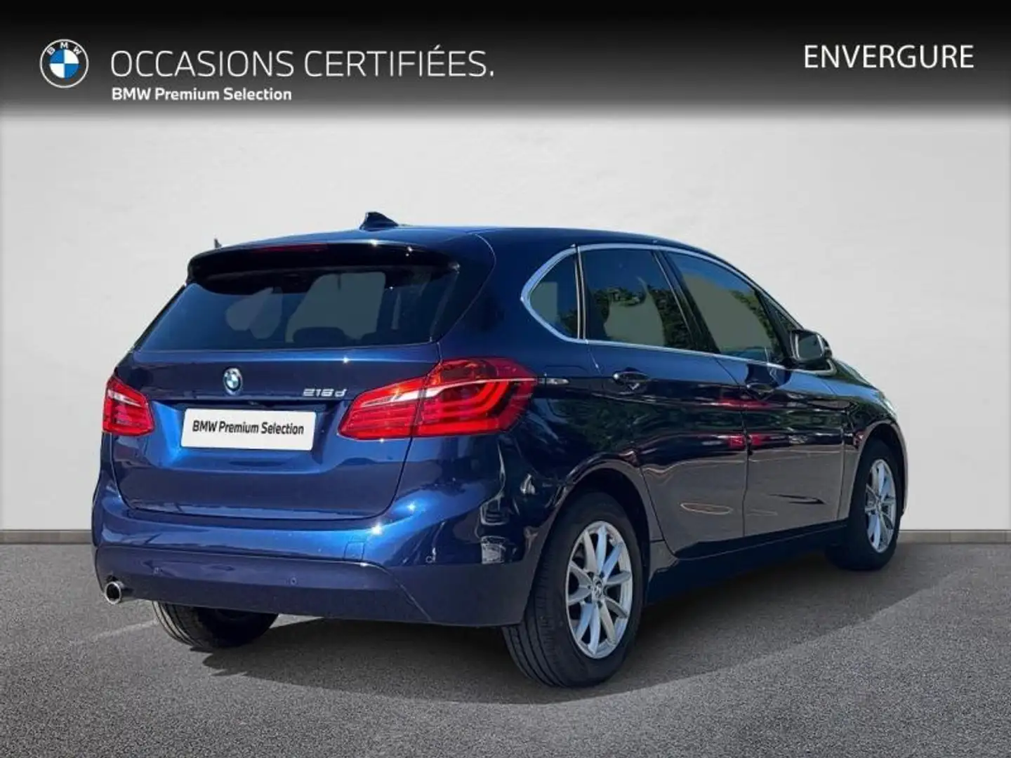 BMW 218 218dA 150ch Business Design Blau - 2