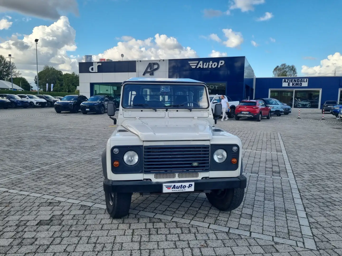 Land Rover Defender Defender 90 2.5 Td5 Soft-Top E Weiß - 1